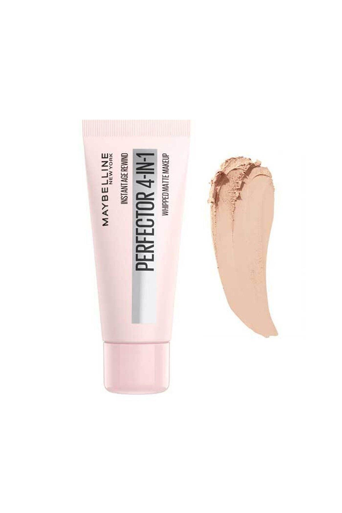 آرایش صورت 4 در 1 ویپد پرفکتور شماره ۰۲ رنگ روشن متوسط میبلین Maybelline New York