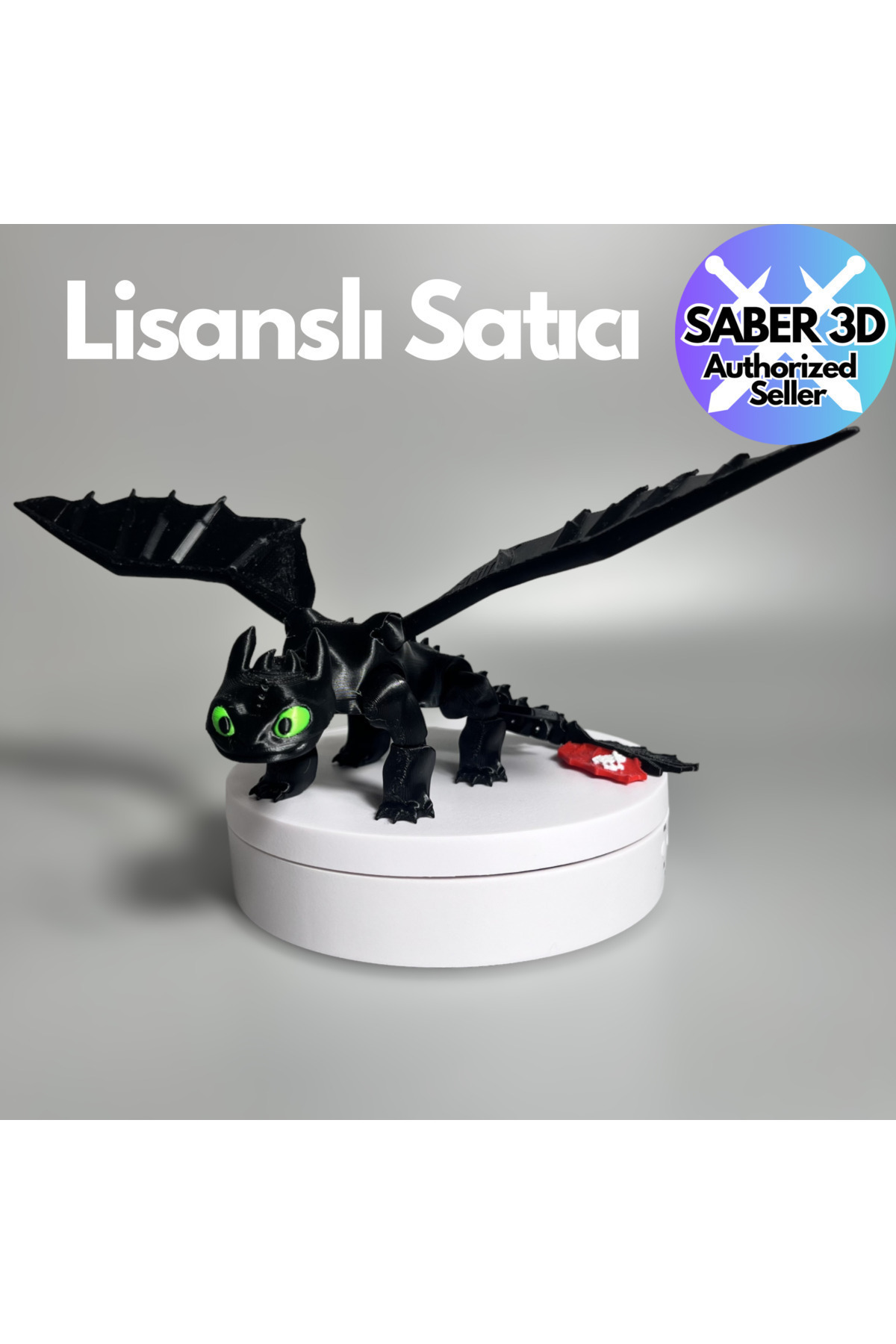 فیگور 3D HOW TO TRAIN YOUR DRAGON شکل متحرک بدون دندان از ترکیه Genel Markalar