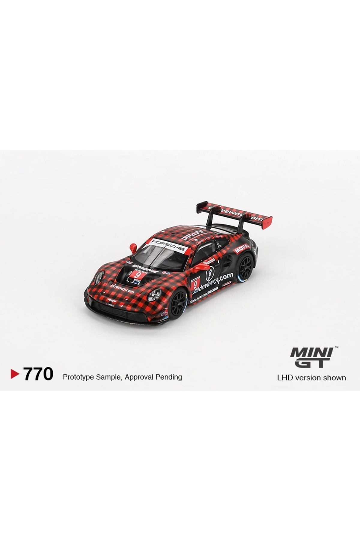 ماشین اسباب بازی MGT00770 1 64 PORSCHE 911 GT3 R 9 GTD PRO PFAFF MOTORSPORTS IMSA 2023 SEBRING 12 HRS. برنده شدن mini gt