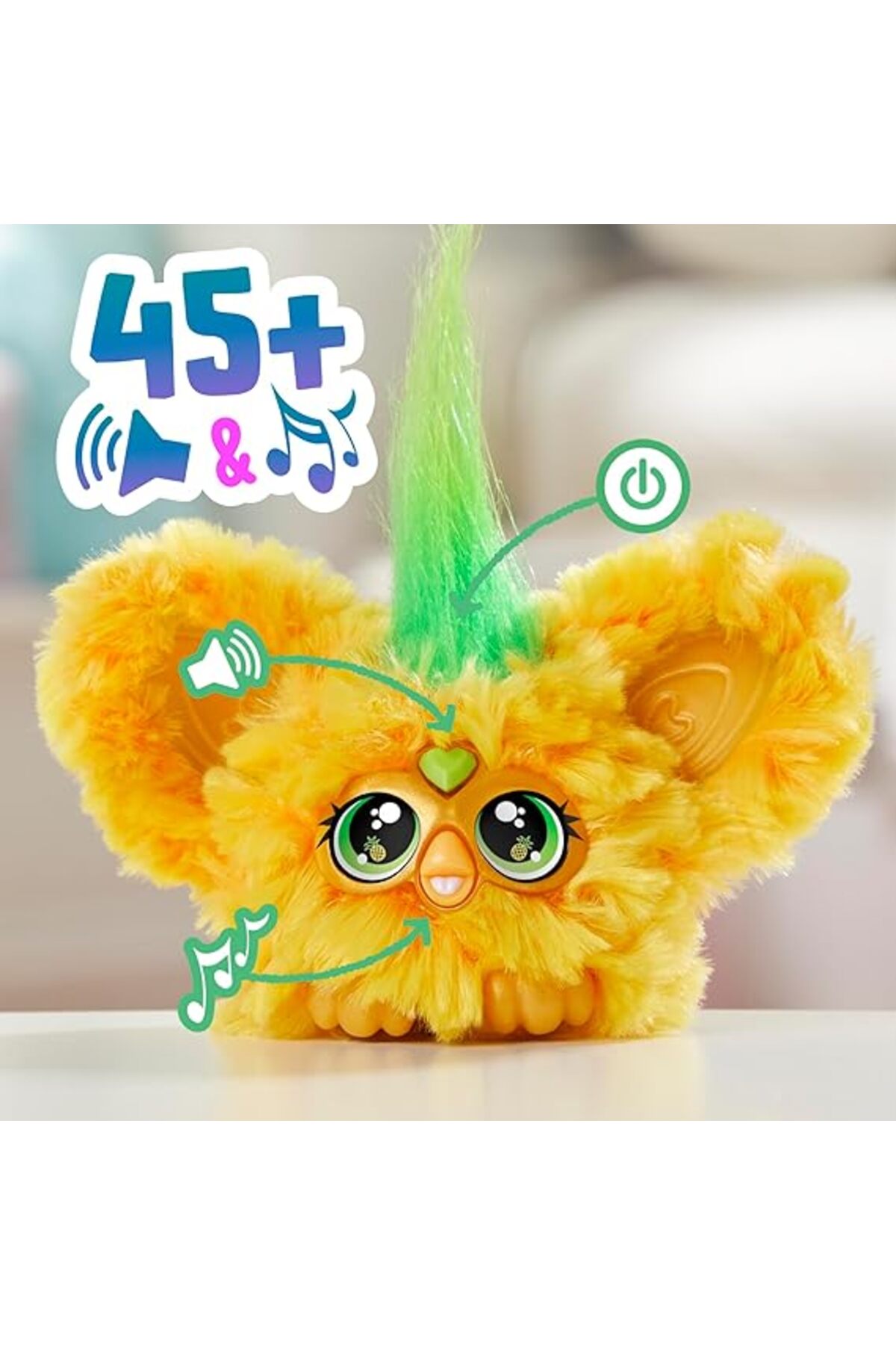 اسباب بازی های پشمی FURBLET INTERACTIVE PLUSH HOO LAH G1612 Furby