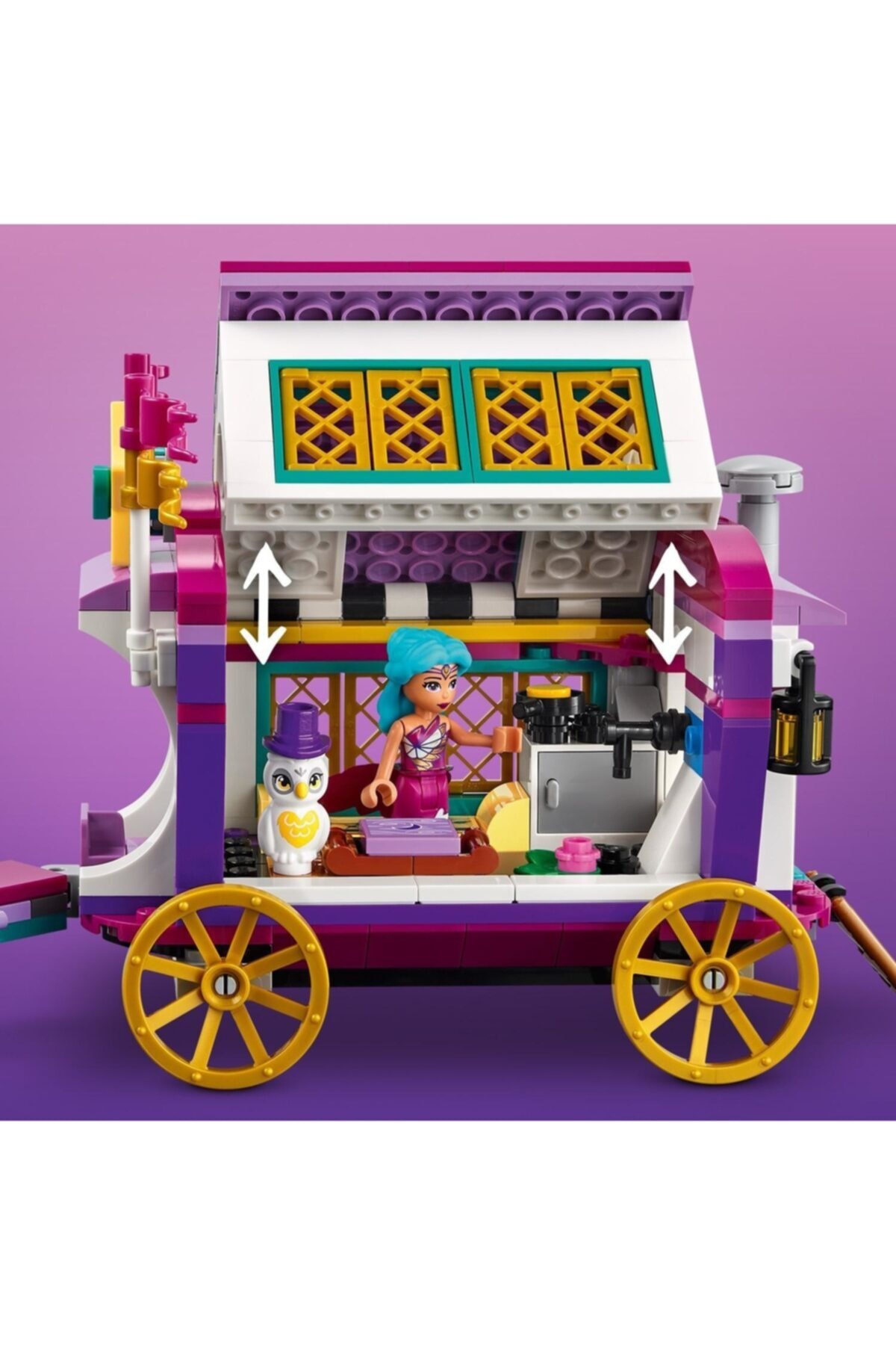 لگو و اسباب بازی های ساخت محور ® FRIENDS MAGIC CARAVAN 41688 ست ساختمان کاروان جادویی برای کودکان 348 عدد از ترکیه LEGO