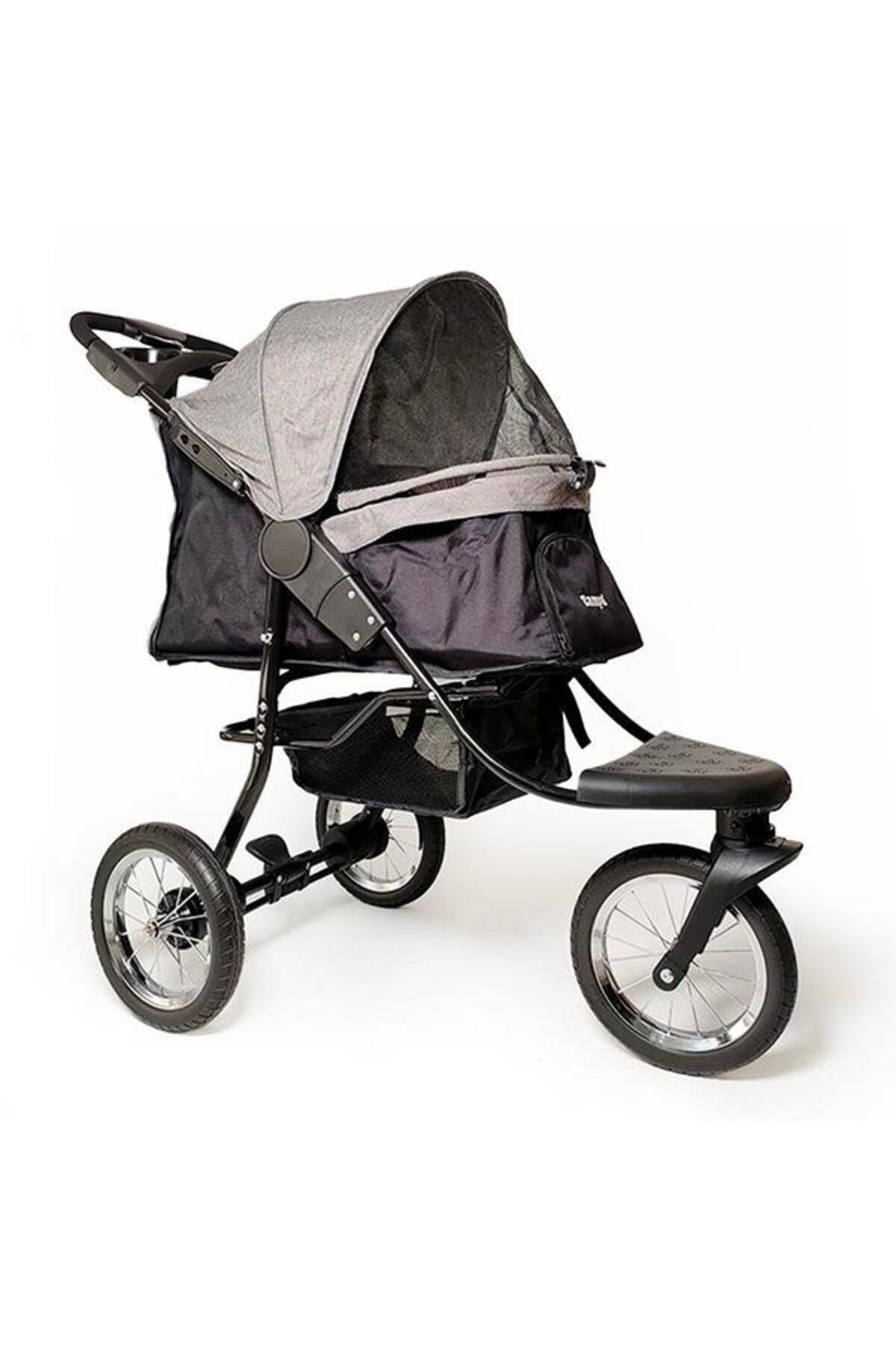 کالسکه حیوانات خانگی زامپا Zampa Ricciardo مدل SP05CS، خاکستری، ۵۴ × ۱۰۴ × ۱۰۱ سانتی‌متر unisex
