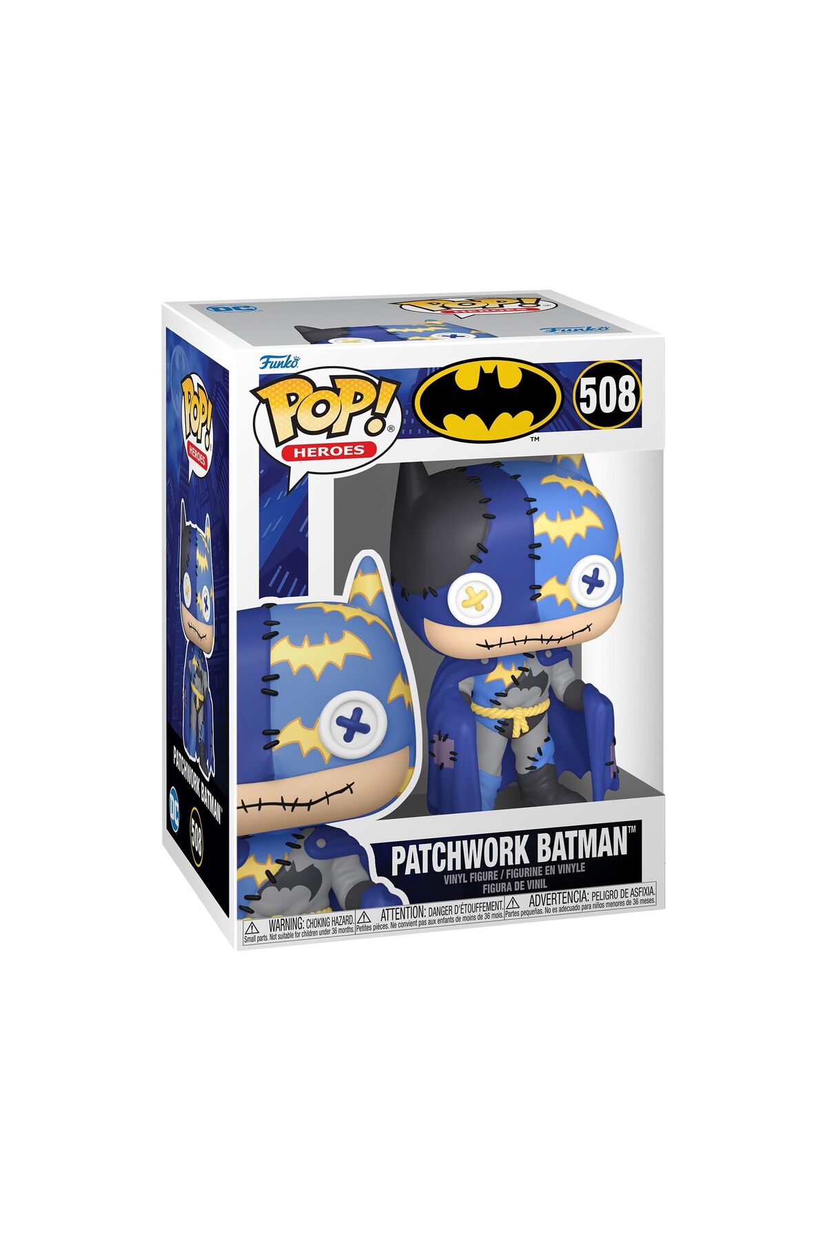 فیگور پاپ! DC HEROES PATCHWORK BATMAN 508 MASKOETİCARET