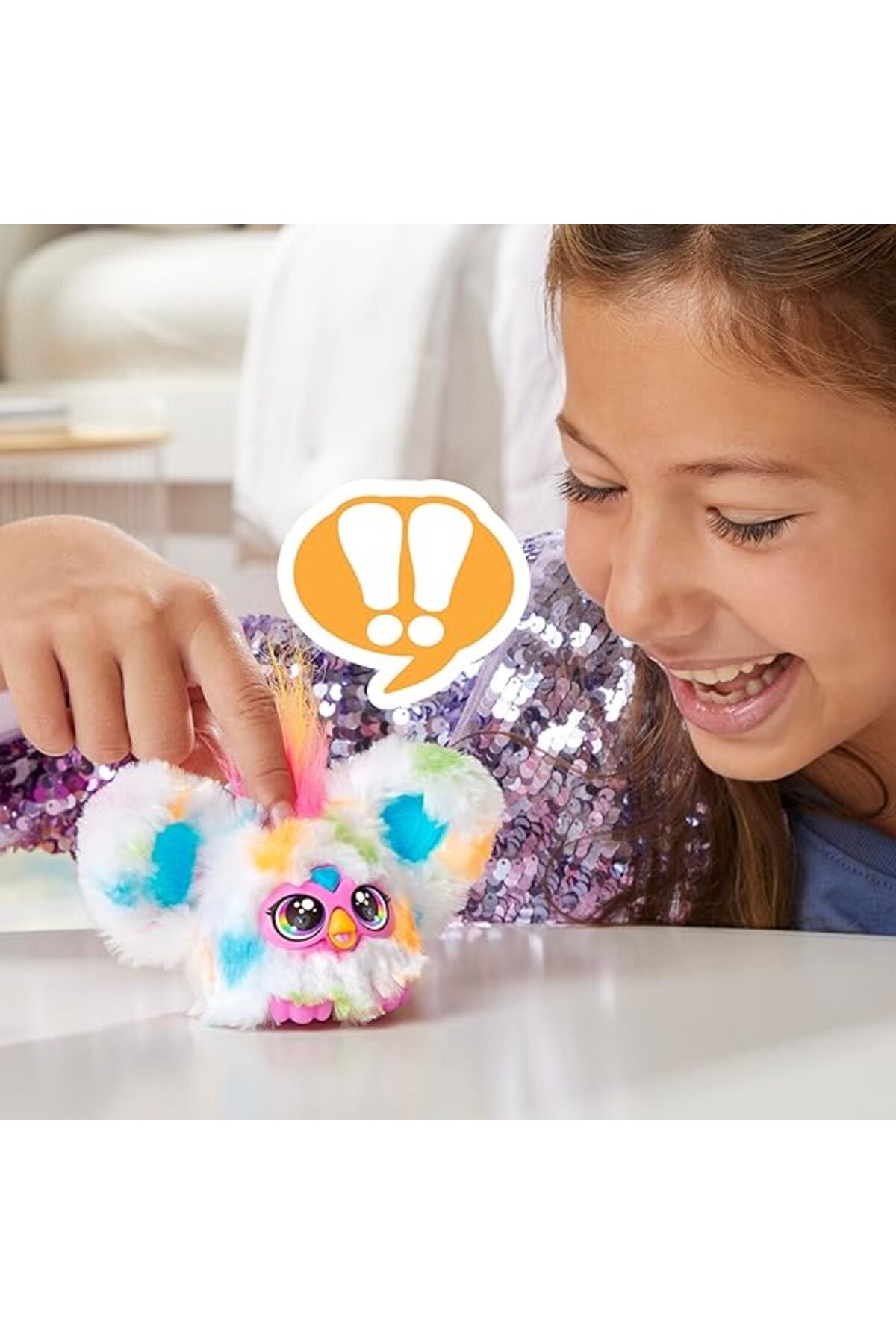 اسباب بازی های پشمی FURBLET INTERACTIVE PLUSH LOO LAY G1613 Furby