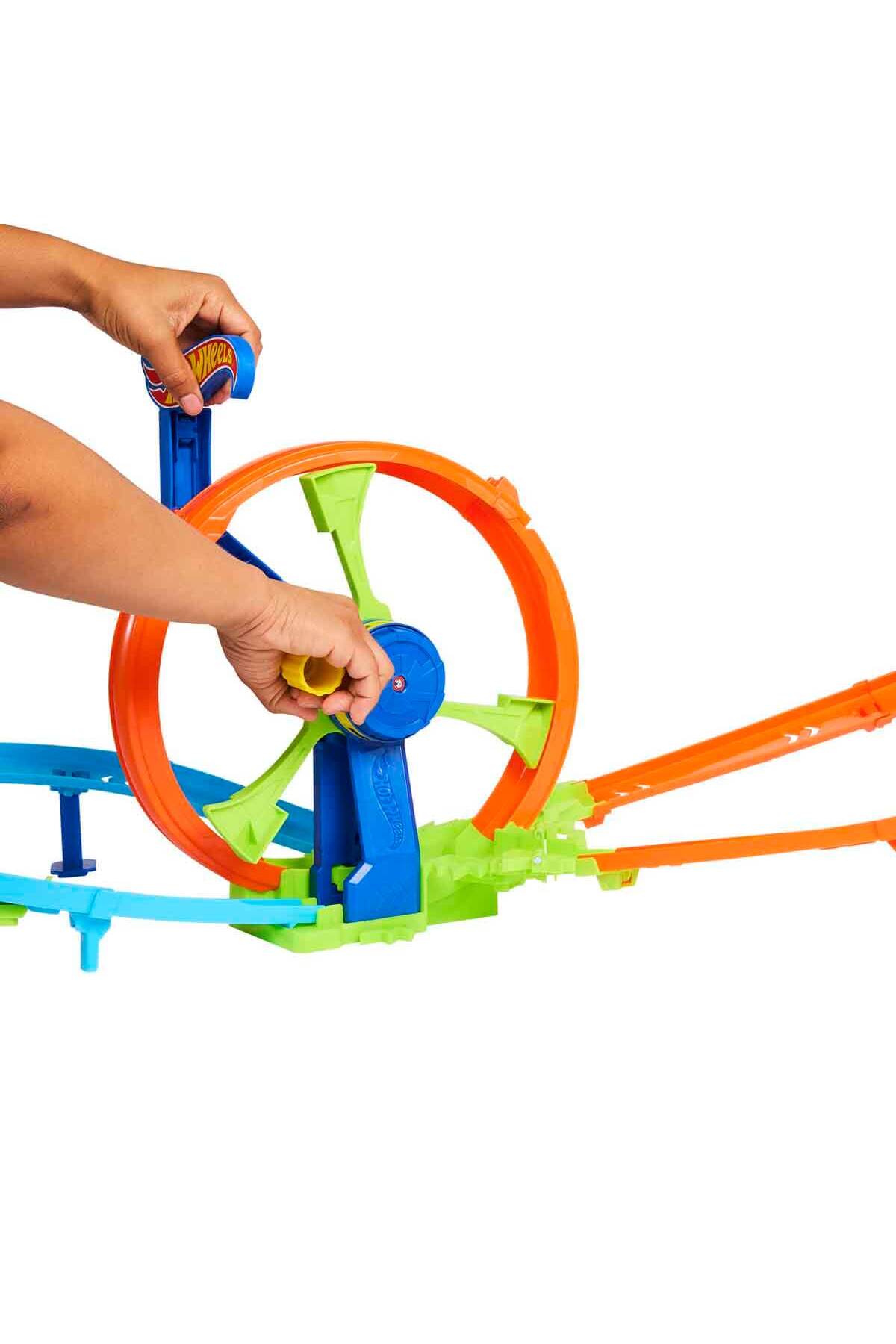 ماشین اسباب بازی تنظیم سریع و حلقه JBX65 هات ویلز اورجینال HOT WHEELS