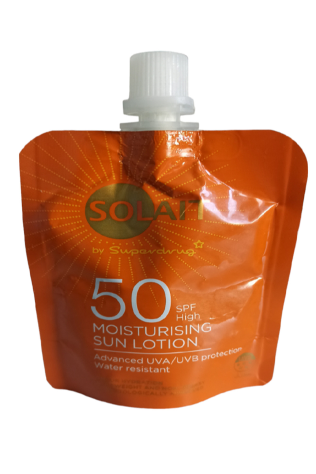 کرم ضد آفتاب بدن 50 SPF LOUTION SUN LUTION UVA UVB 50ML Solait
