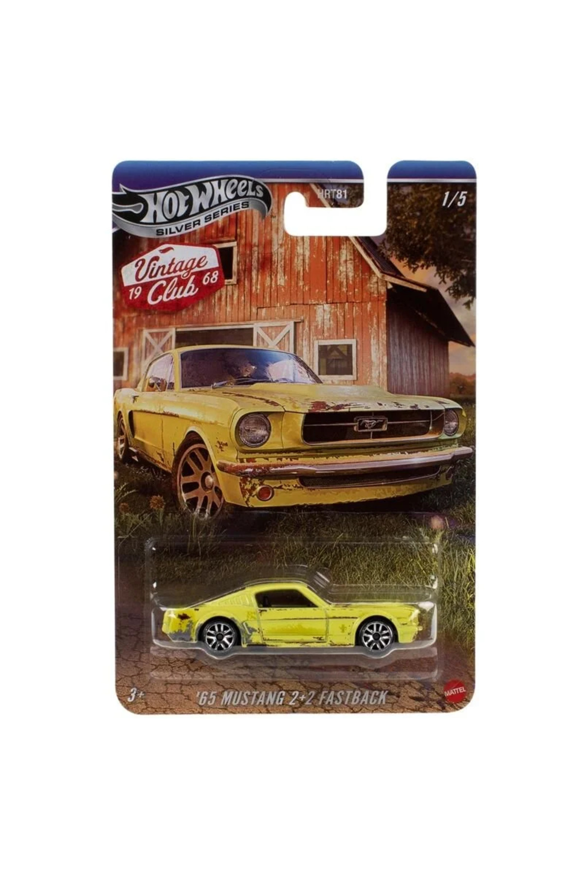 ماشین اسباب بازی 65 موستانگ 2+2 فست بک HOT WHEELS