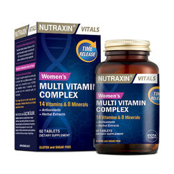 مولتی‌ویتامین بانوان نوتراکسین Nutraxin ویمنز مولتی ویتامین کمپلکس ۶۰ قرص