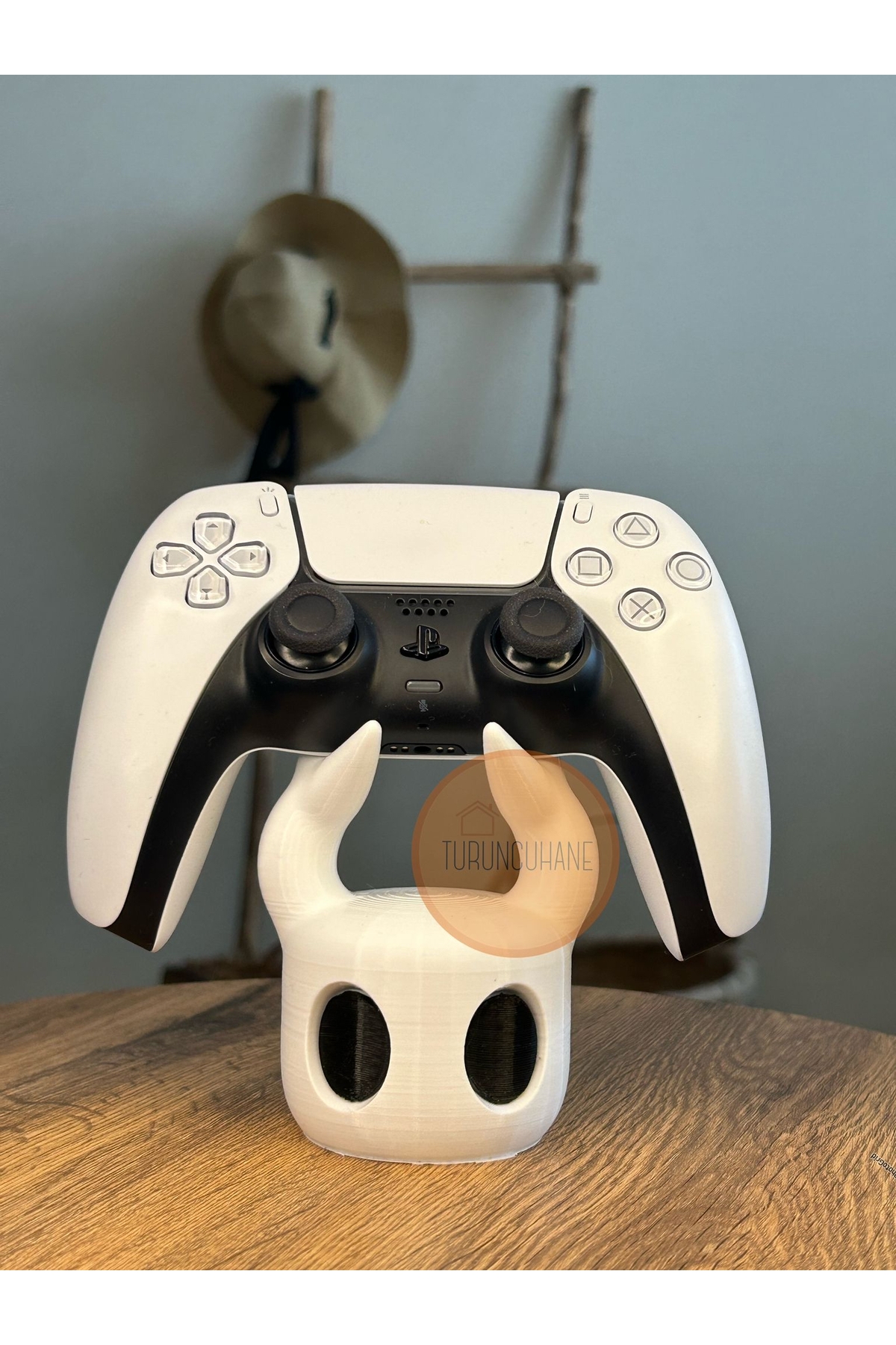 فیگور پایه بازوی HOLLOW KNIGHT PS5 DUALSENSE PS4 DUALSHOCK XBOX JOYSTICK STAND از ترکیه TURUNCUHANE