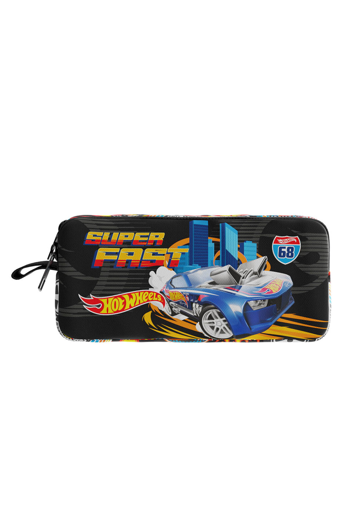 جامدادی کیف مداد 3077 هات ویلز اورجینال HOT WHEELS
