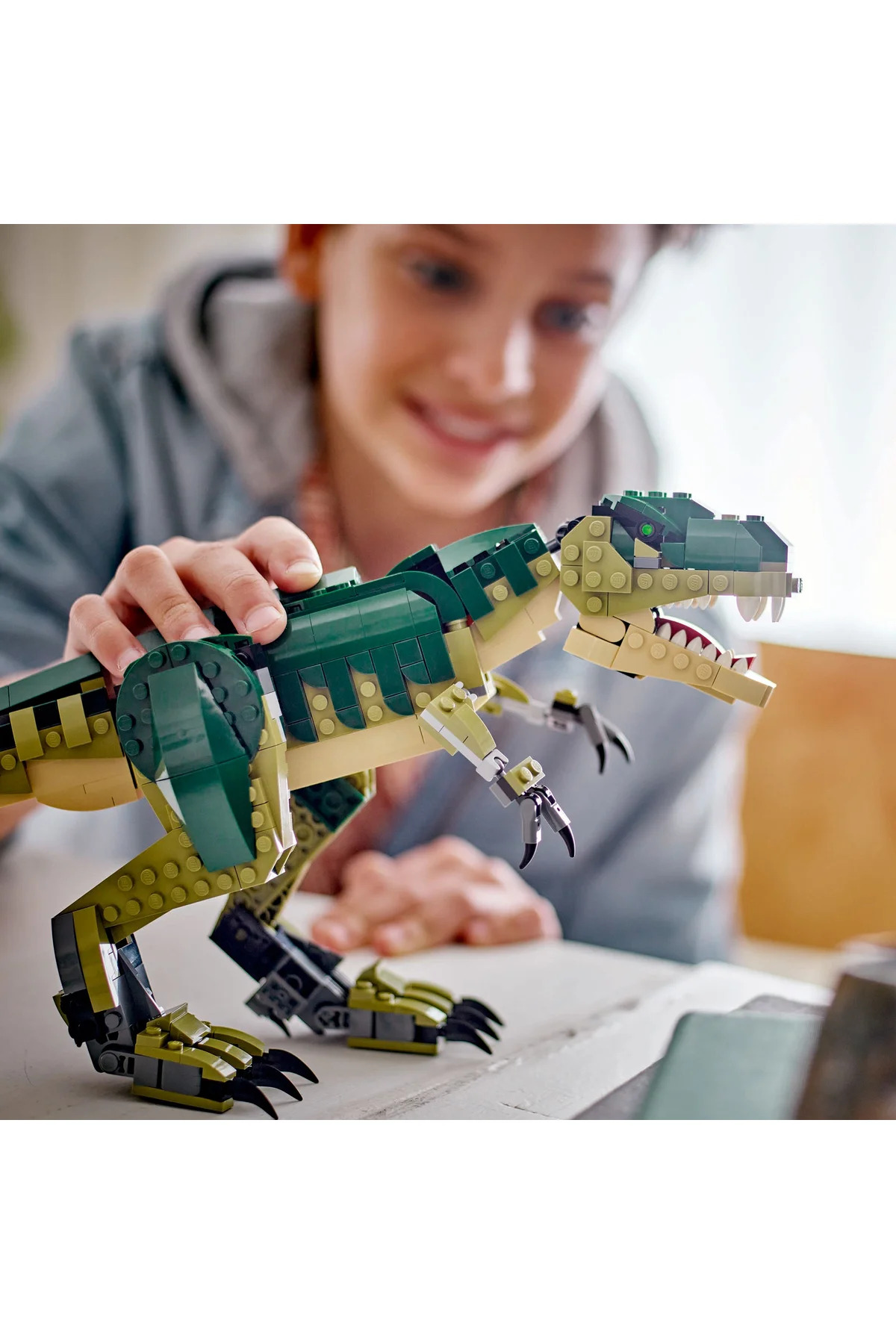 لگو و اسباب بازی های ساخت محور ® CREATOR 3 IN 1 T. REX 31151 – مجموعه ساختمان خلاقانه مدل دایناسور برای 9+ 626P از ترکیه LEGO