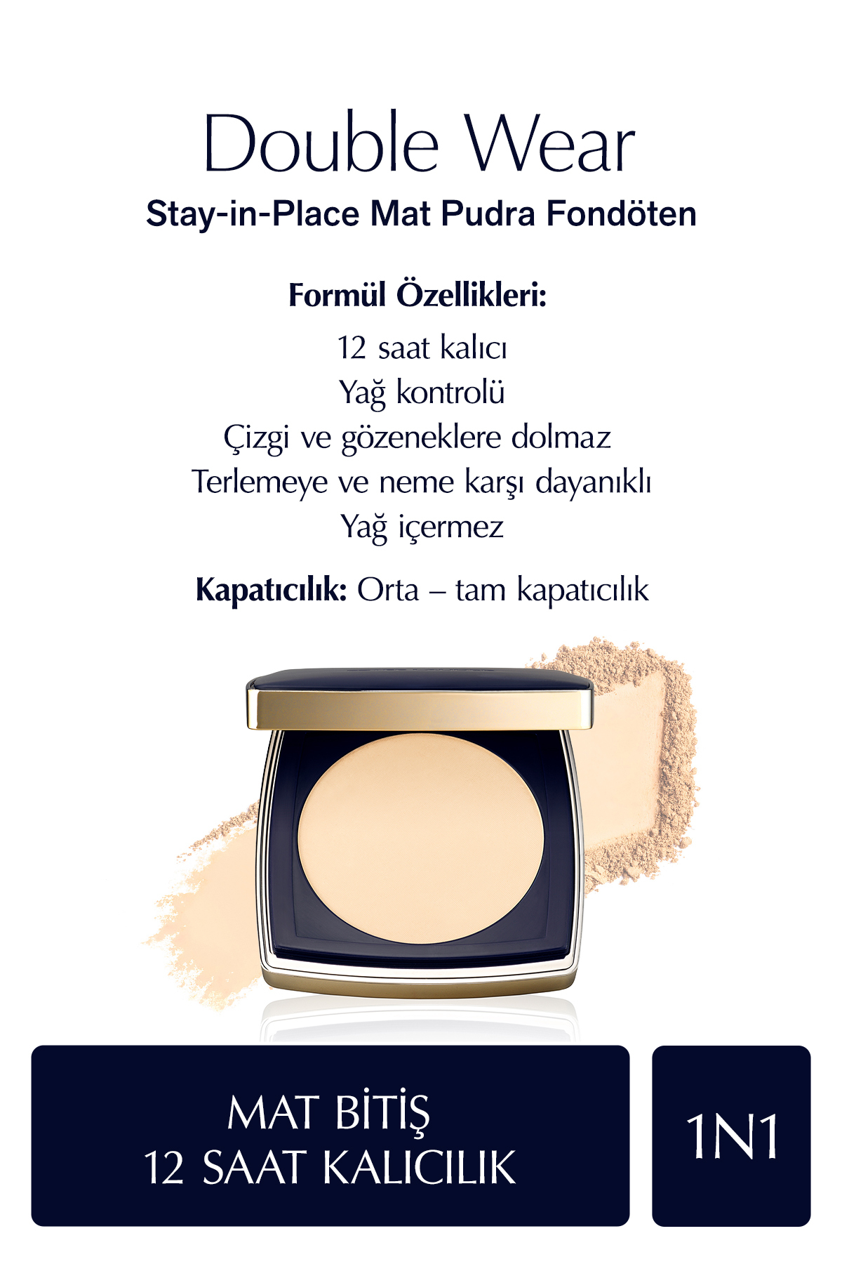 کرم پودر دو برابر سایید اورجینال Estee Lauder