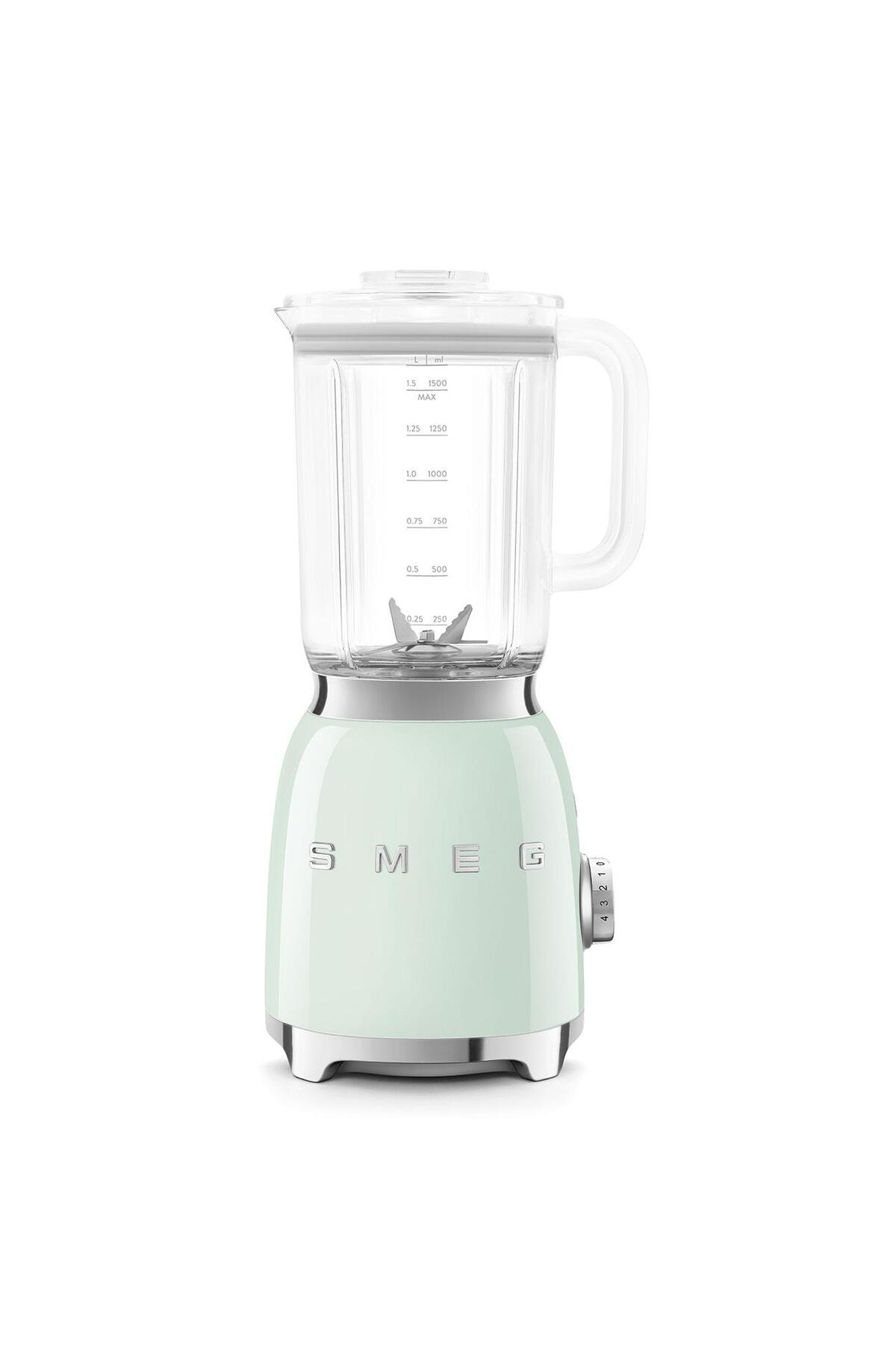 ست مخلوط کن اسموتی بلندر استاندارد سبز پاستلی اورجینال Smeg