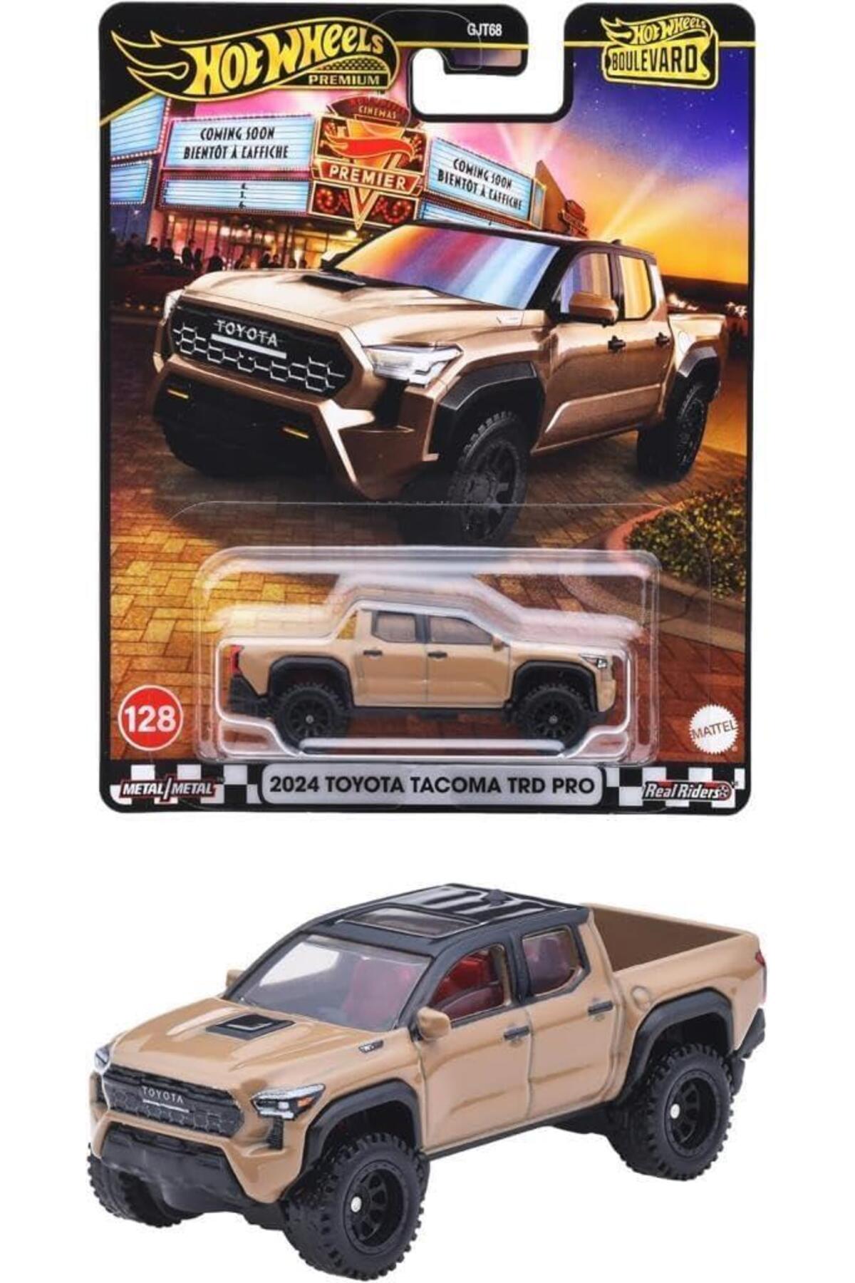 مدل خودرو بلوار پریمیوم 2024 تویوتا تاکوما TRD PRO GJT68 JBL08 اورجینال HOT WHEELS