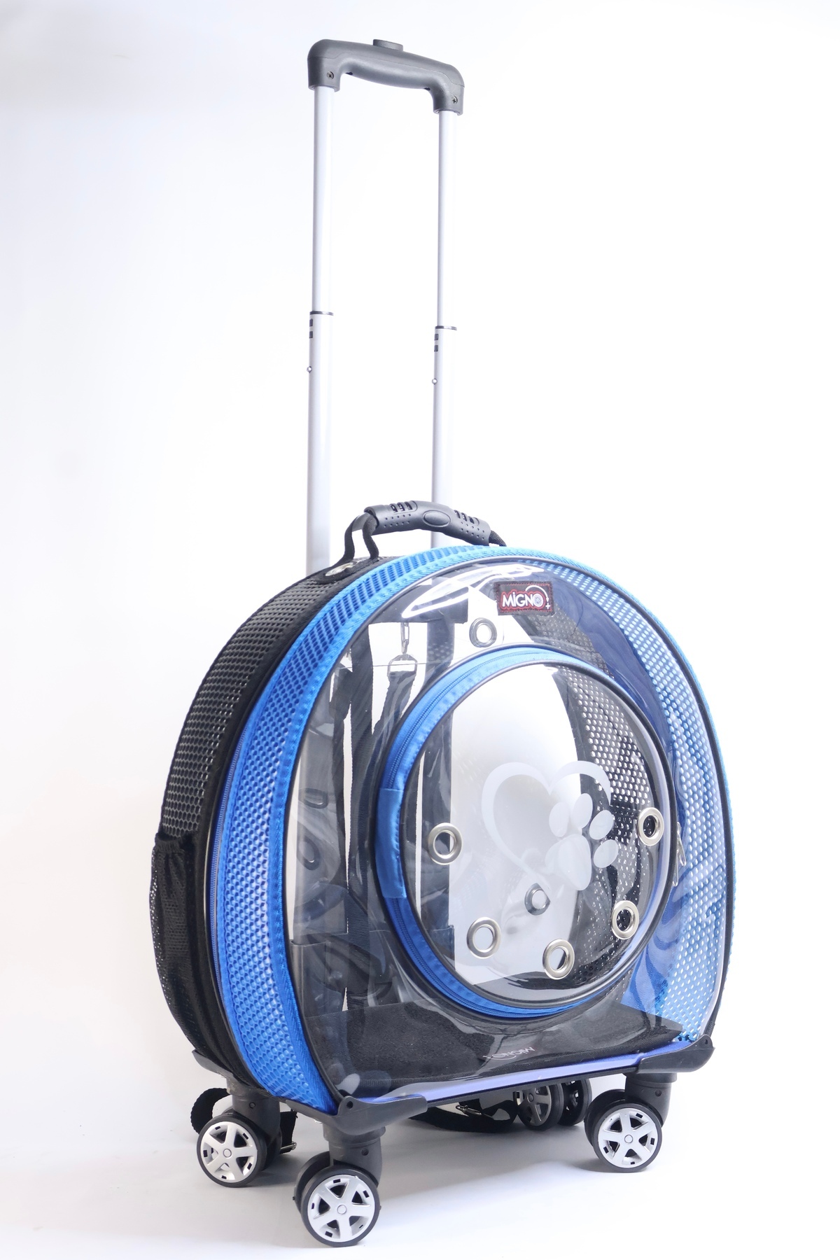 کیف حمل چرخ‌دار و کوله‌پشتی گربه و سگ میگنو Migno مدل TSMCNT-401، سایز بزرگ