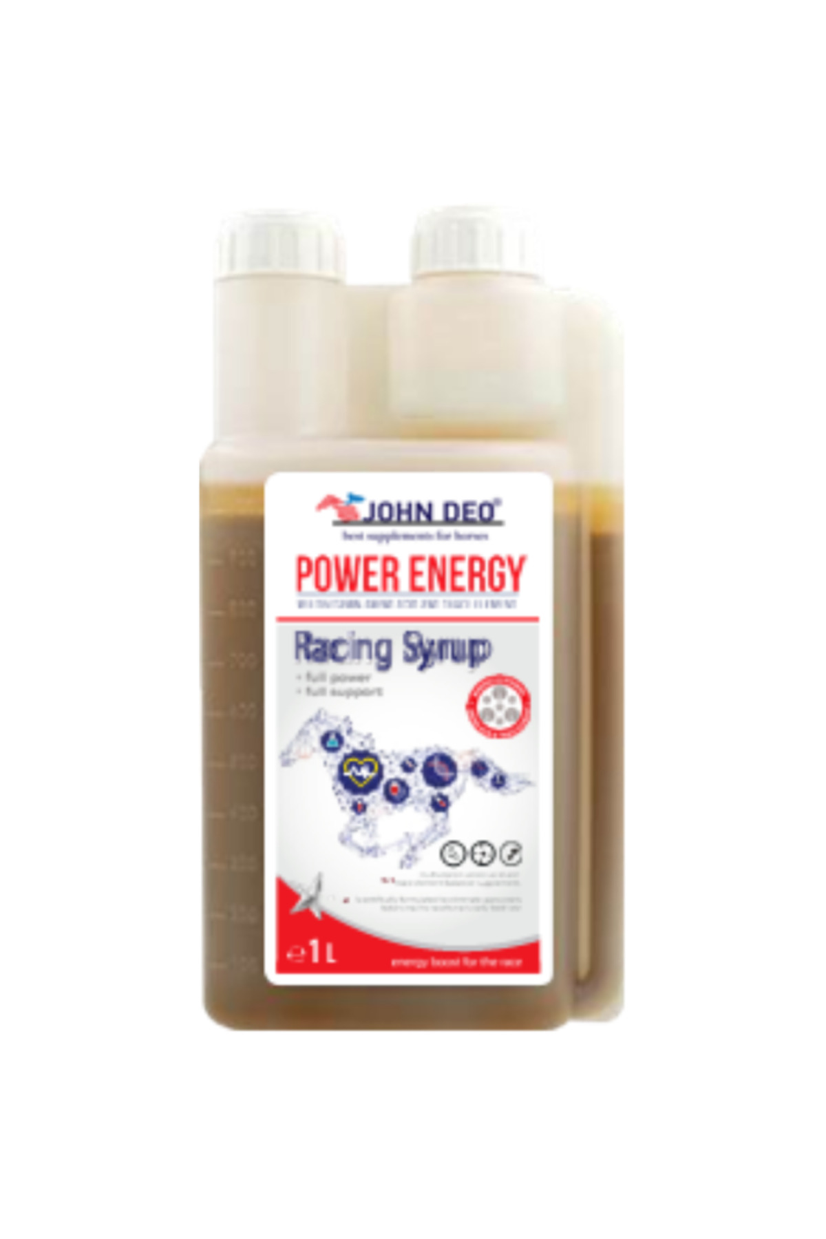 شربت ویتامین گربه پاور انرژی Power Energy، ۱ لیتر، جان دیو JOHN DEO