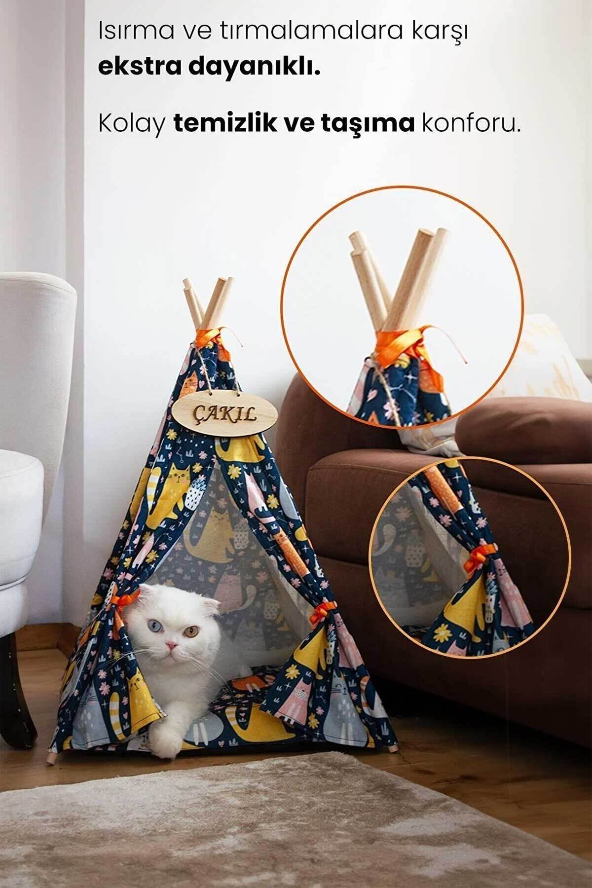 چادر و خانه حیوانات خانگی گوبی‌پت GOBYPET، قابل شست‌وشو و آسان برای نصب اکرو