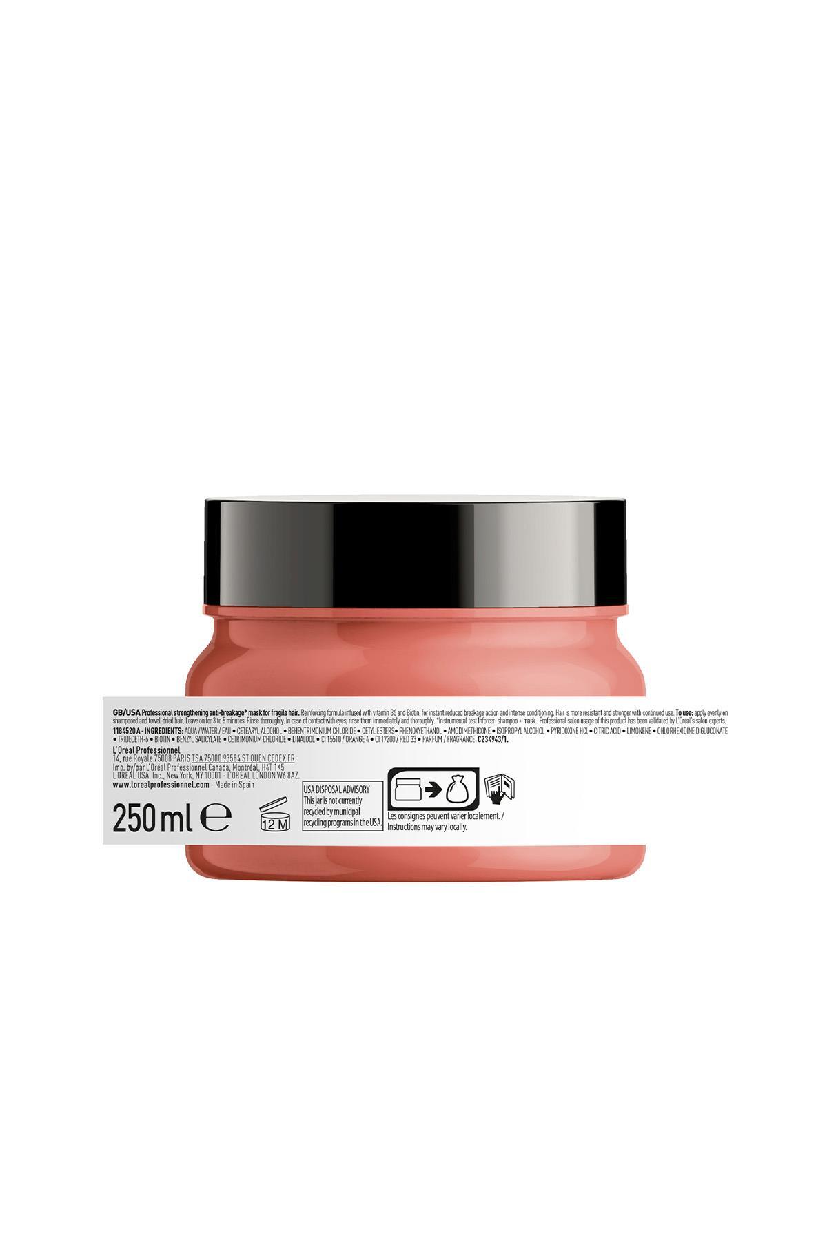 ماسک مو مردانه و زنانه تقویت کننده ضد حرکتی متخصص INFORCER 250ML L'oreal Professionnel