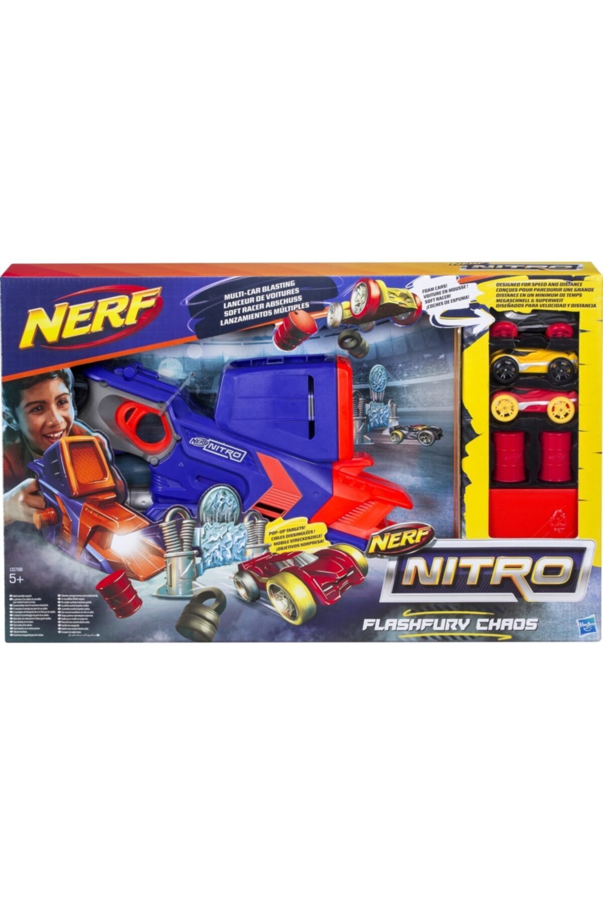 تفنگ های اسباب بازی و آب هرج مرج نیترو فلشفوری نرف اورجینال Nerf