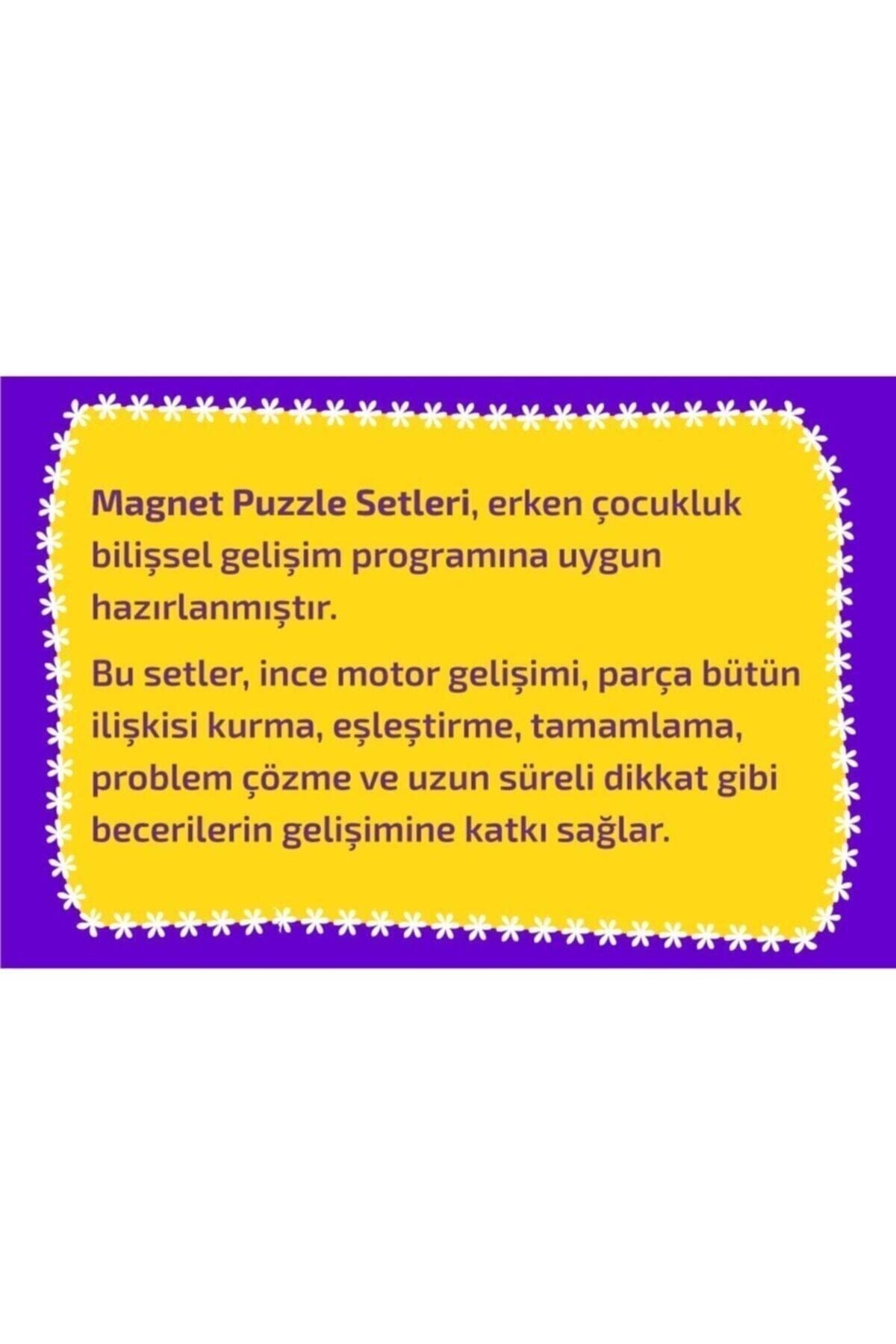 پازل مغناطیسی سن 2+ بازی هوشی توسعه دهنده توجه و کتاب فعالیت من VELCRO yükselen zeka
