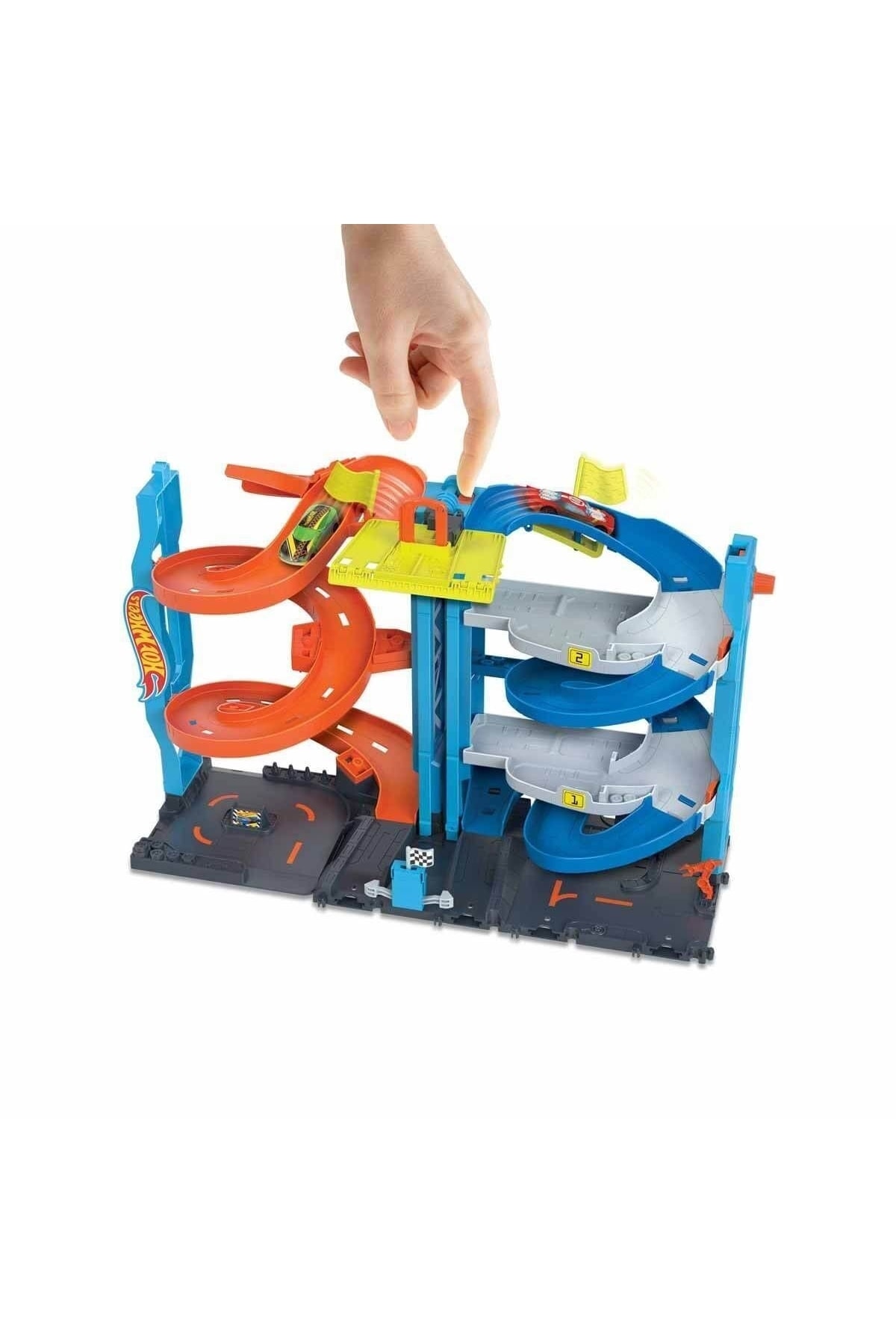 ماشین اسباب بازی برج مسابقه هیجان انگیز HKX43 از ترکیه HOT WHEELS