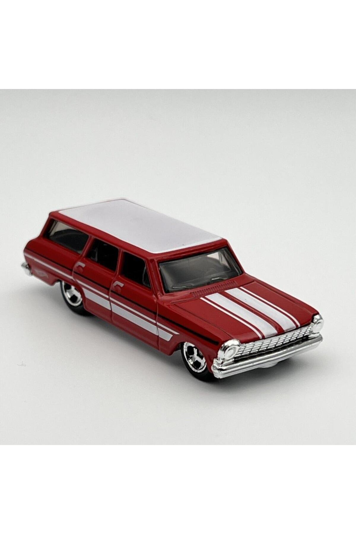 ماشین اسباب بازی SINGES 64 CHEVY NOVA WAGON HKH70 هات ویلز اورجینال HOT WHEELS