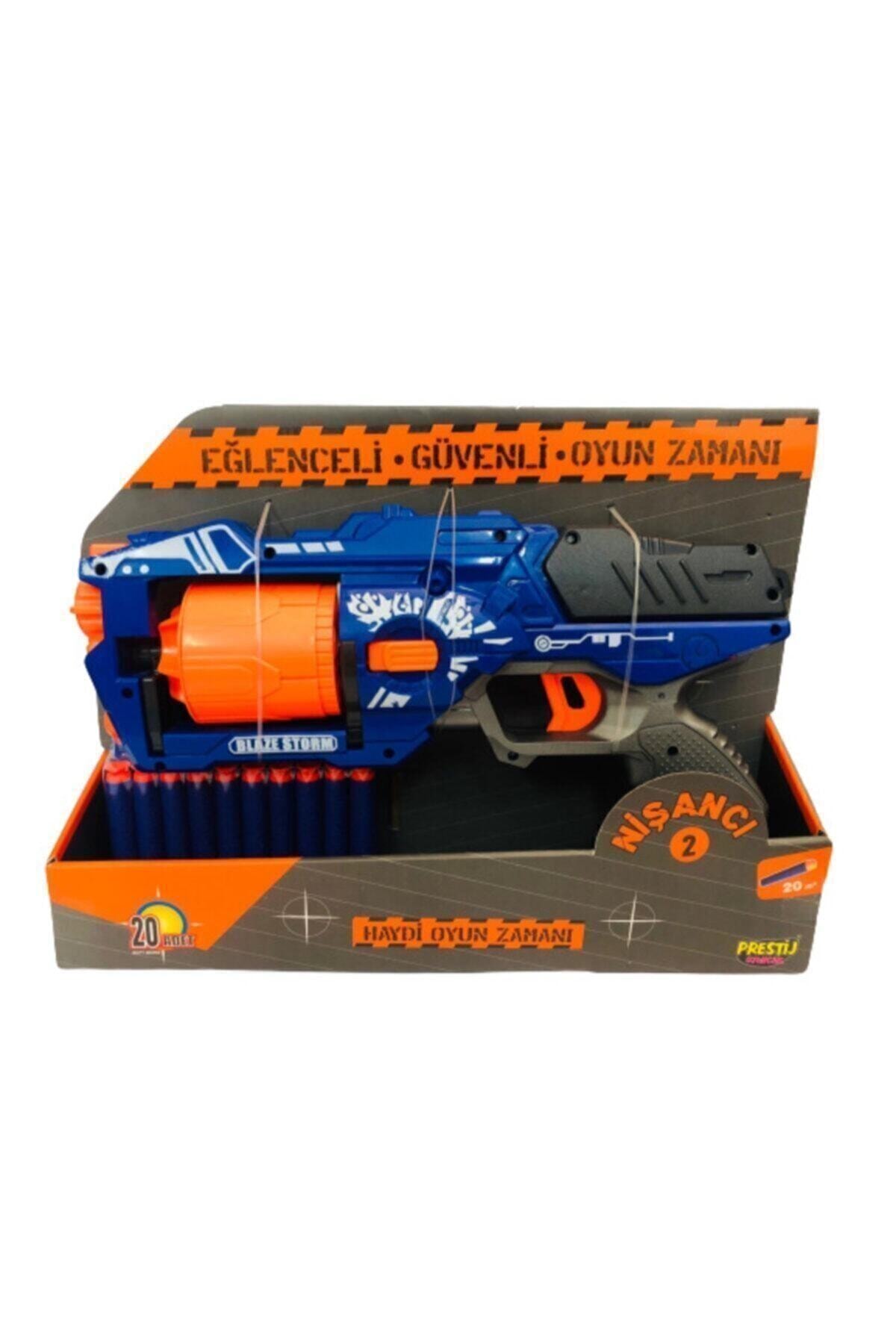 تفنگ های اسباب بازی و آب BOXED SOFT BULLET PISTOL MNIFIER 2 نرف اورجینال Nerf
