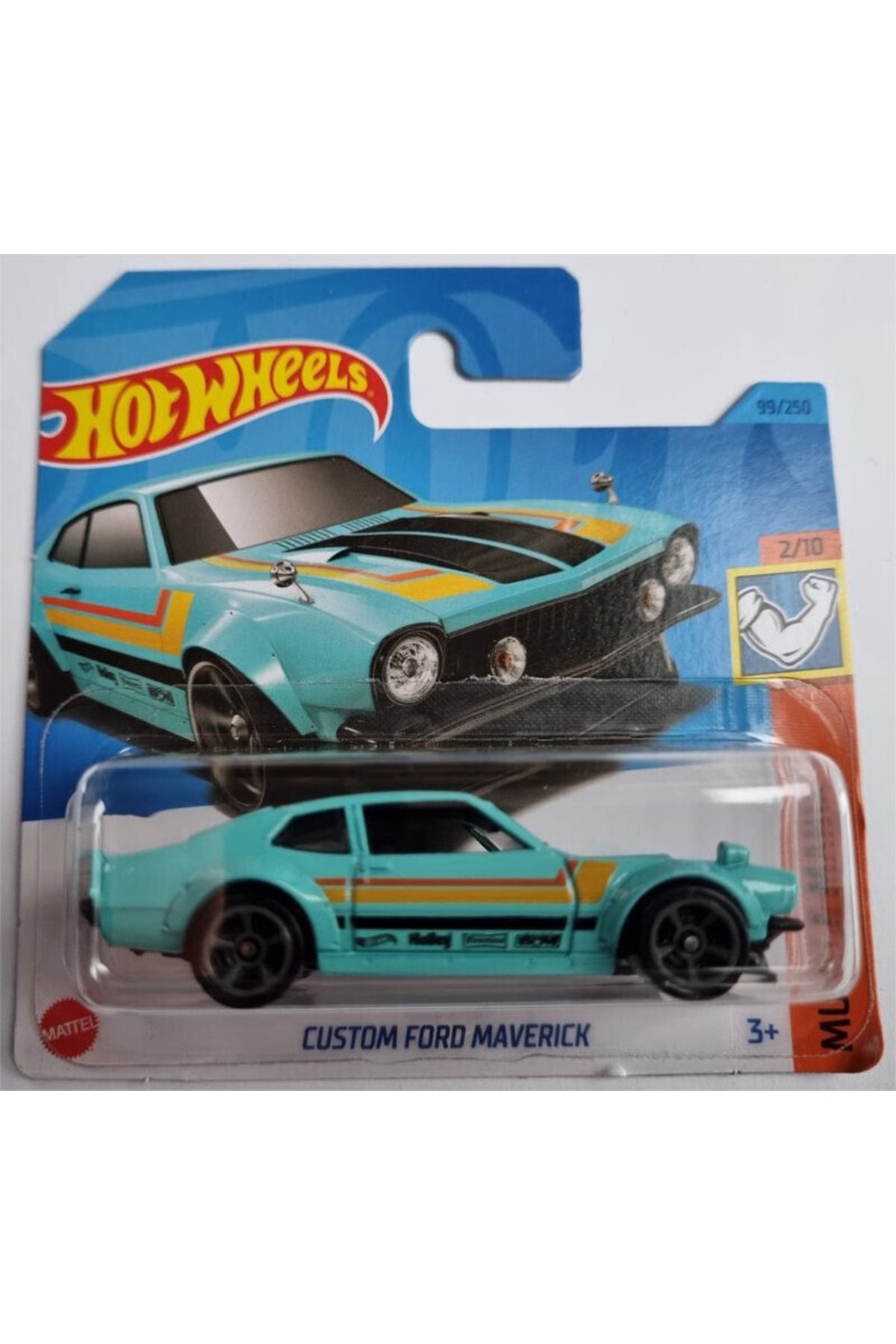 ماشین اسباب بازی فورد ماوریک 2023 HKJ53 سفارشی هات ویلز اورجینال HOT WHEELS