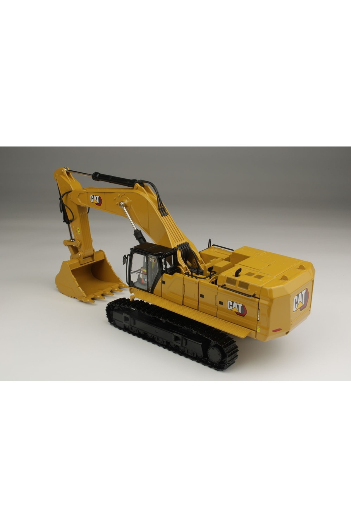 مدل خودرو بیل مکانیکی خزنده فلزی 1 50 کاترپیلار 395 لوگوی جدید از ترکیه Diecast Masters