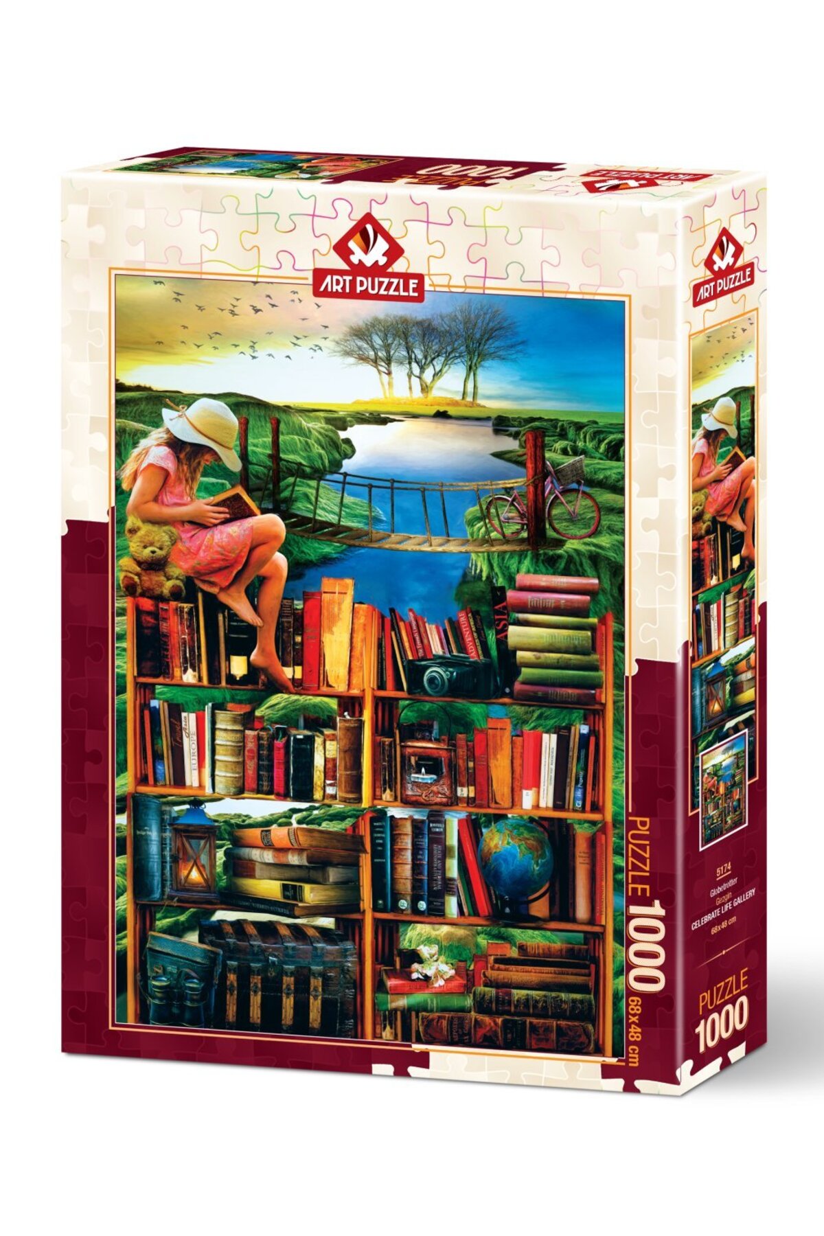 پازل 1000 قطعه مسافر 5174 از ترکیه Art Puzzle