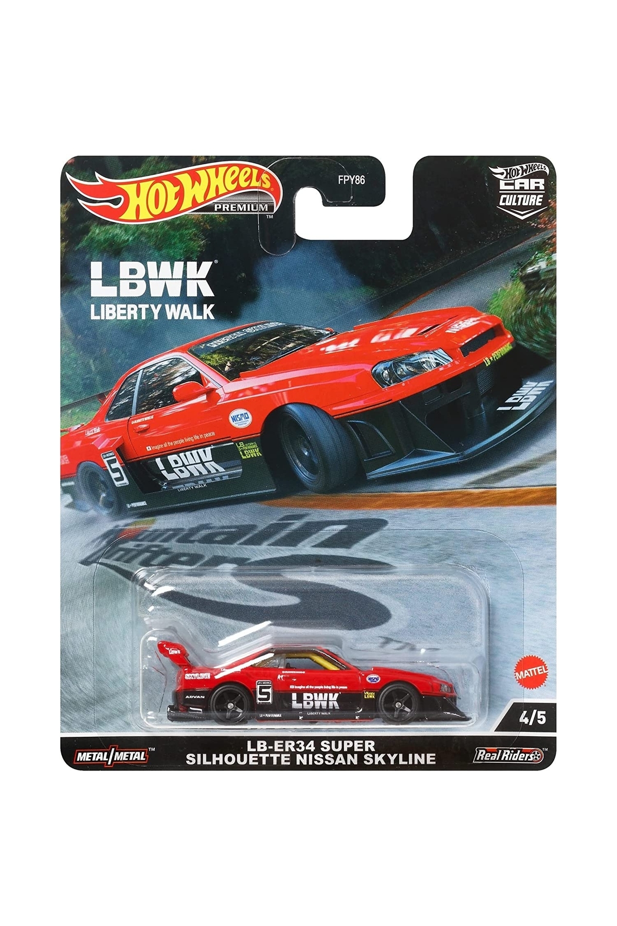 کامیون و ماشین آلات ساختمانی اسباب بازی HW PREMIUM NISSAN SKYLINE FPY86 HCJ81 از ترکیه HOT WHEELS