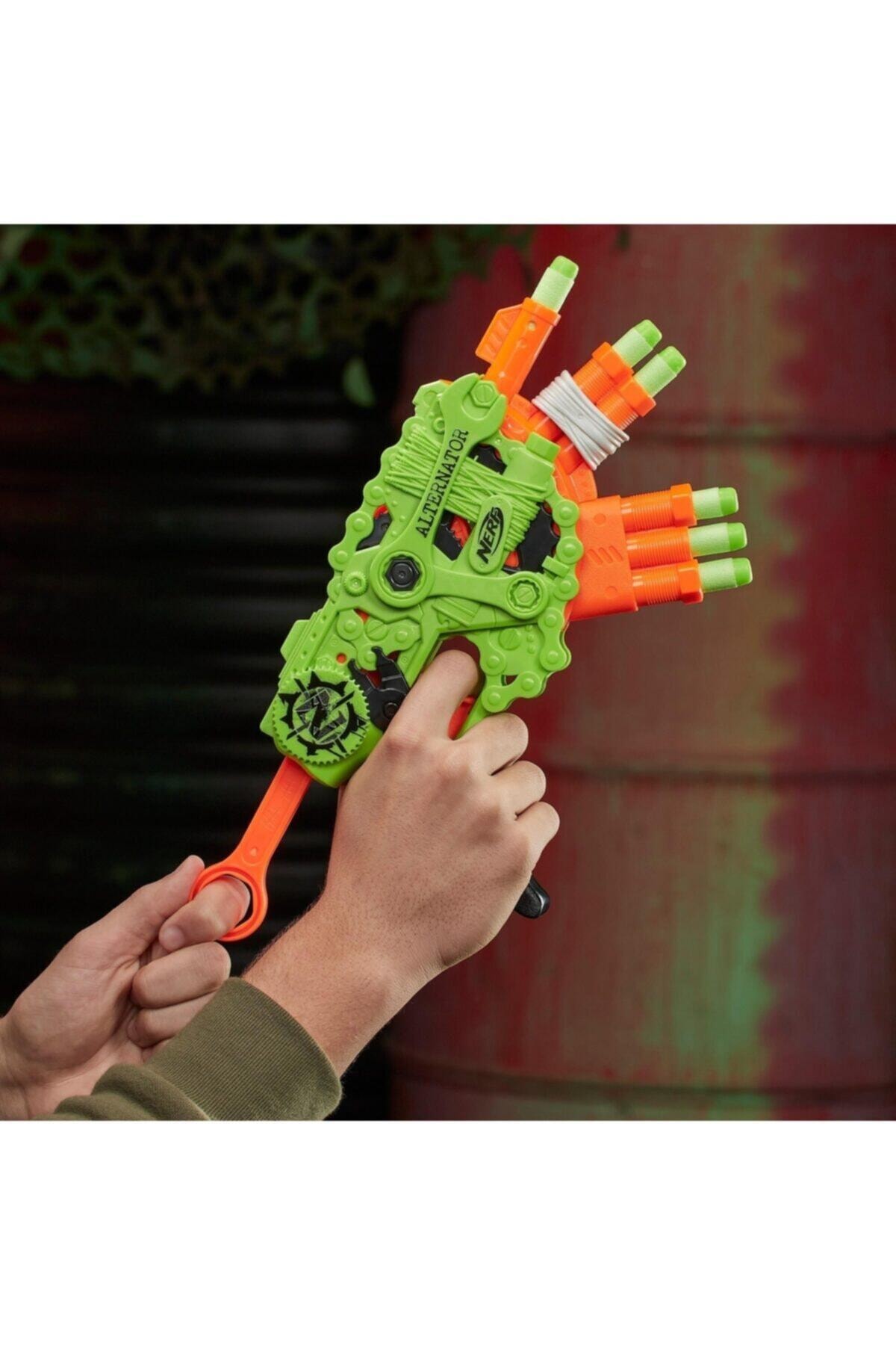 تفنگ های اسباب بازی و آب ZOMBIE ALTERNATOR 1 2 3 DARTS NERF WEAPON E6187 نرف اورجینال Nerf