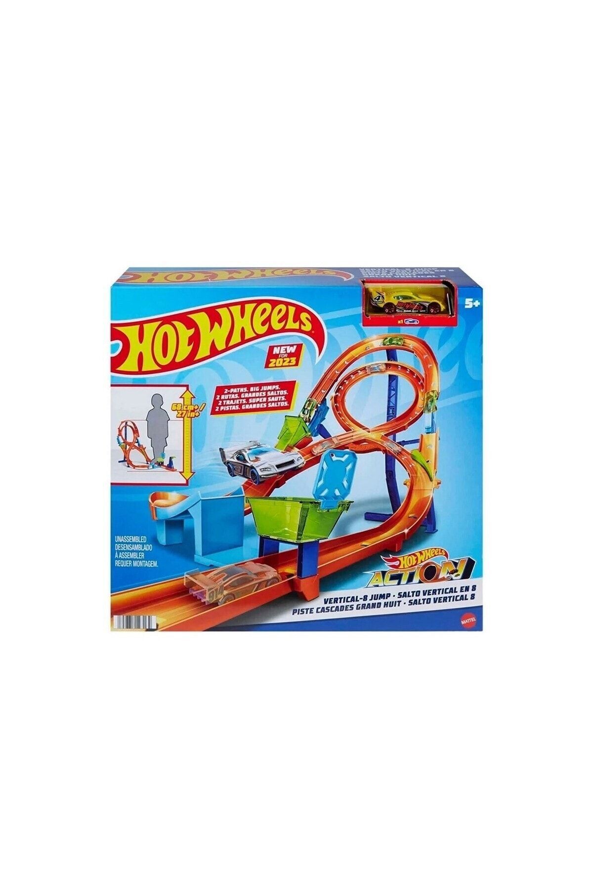 ست های بازی خانگی و آشپزخانه مجموعه هیجان انگیز مسابقه ای عمودی HMB15 از ترکیه HOT WHEELS