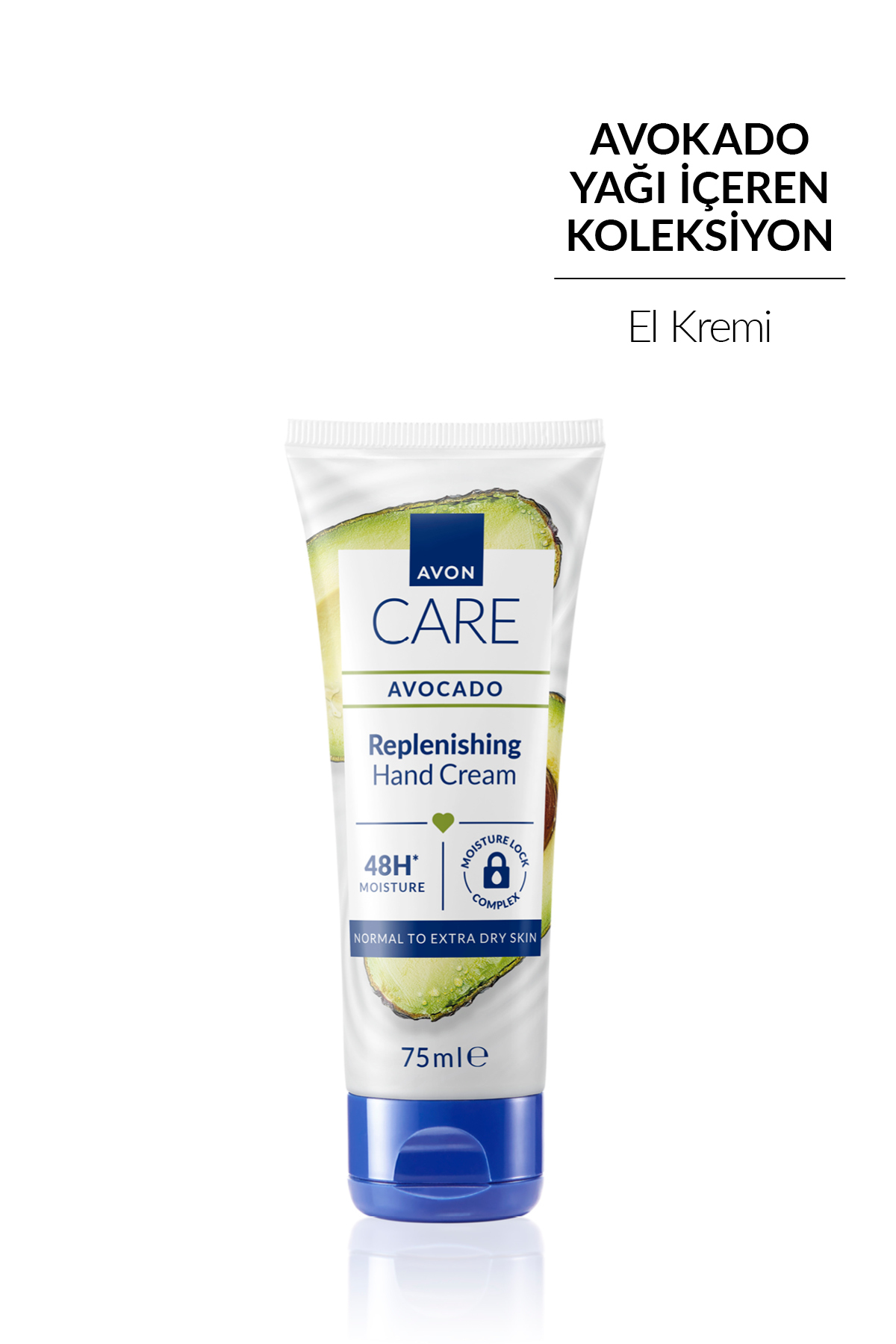 کرم دست عصاره آووکادو CARE برای پوست خشک 75 میل. Avon