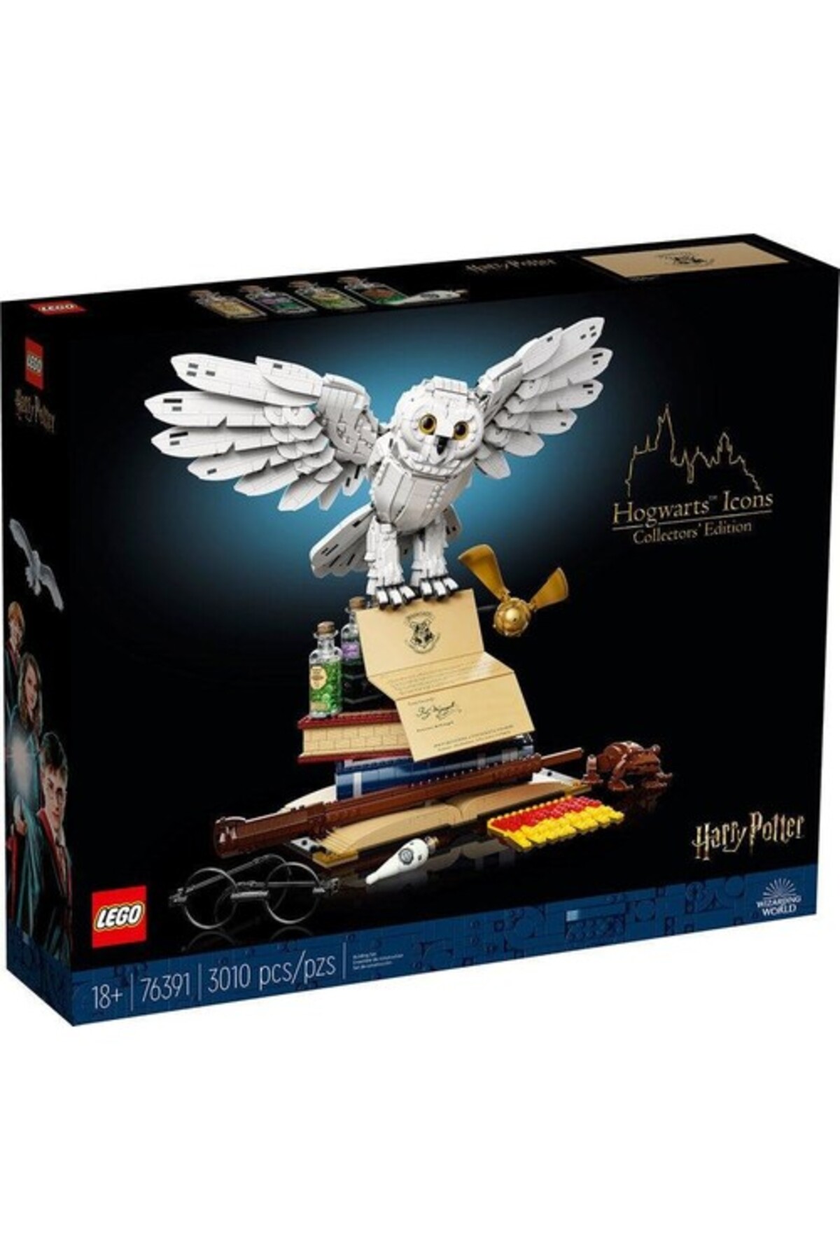 لگو و اسباب بازی های ساخت محور HARRY POTTER 76391 HOGWARTS ICONS COLLECTORS' EDITION اورجینال LEGO