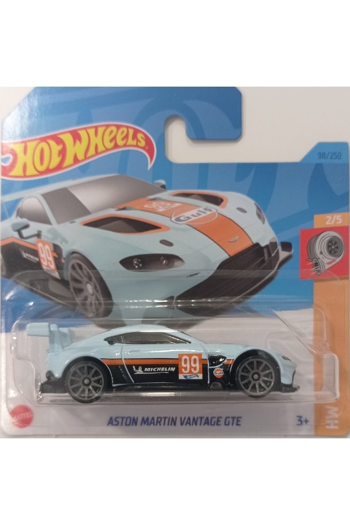 ماشین اسباب بازی استون مارتین VANTAGE GTE HKJ37 هات ویلز اورجینال HOT WHEELS