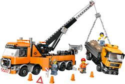 مجموعه ساختنی لگو LEGO سیتی City کامیون یدک‌کش نجات سنگین مدل 60467، ۷۹۳ قطعه، حداقل سن ۸ سال