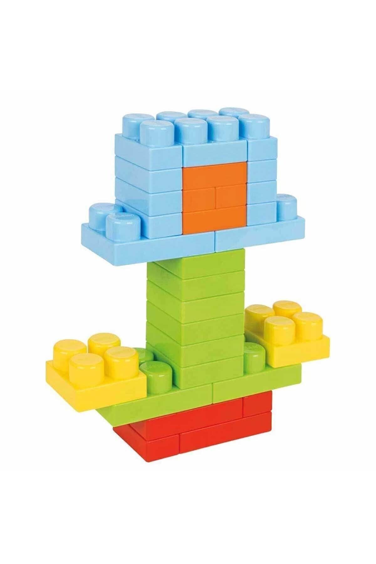 لگو و اسباب بازی های ساخت محور آموزشی سرگرم کننده PILSAN 03 575 MASTER BLOCKY TROLLEY 56 PIECES از ترکیه PİLSAN