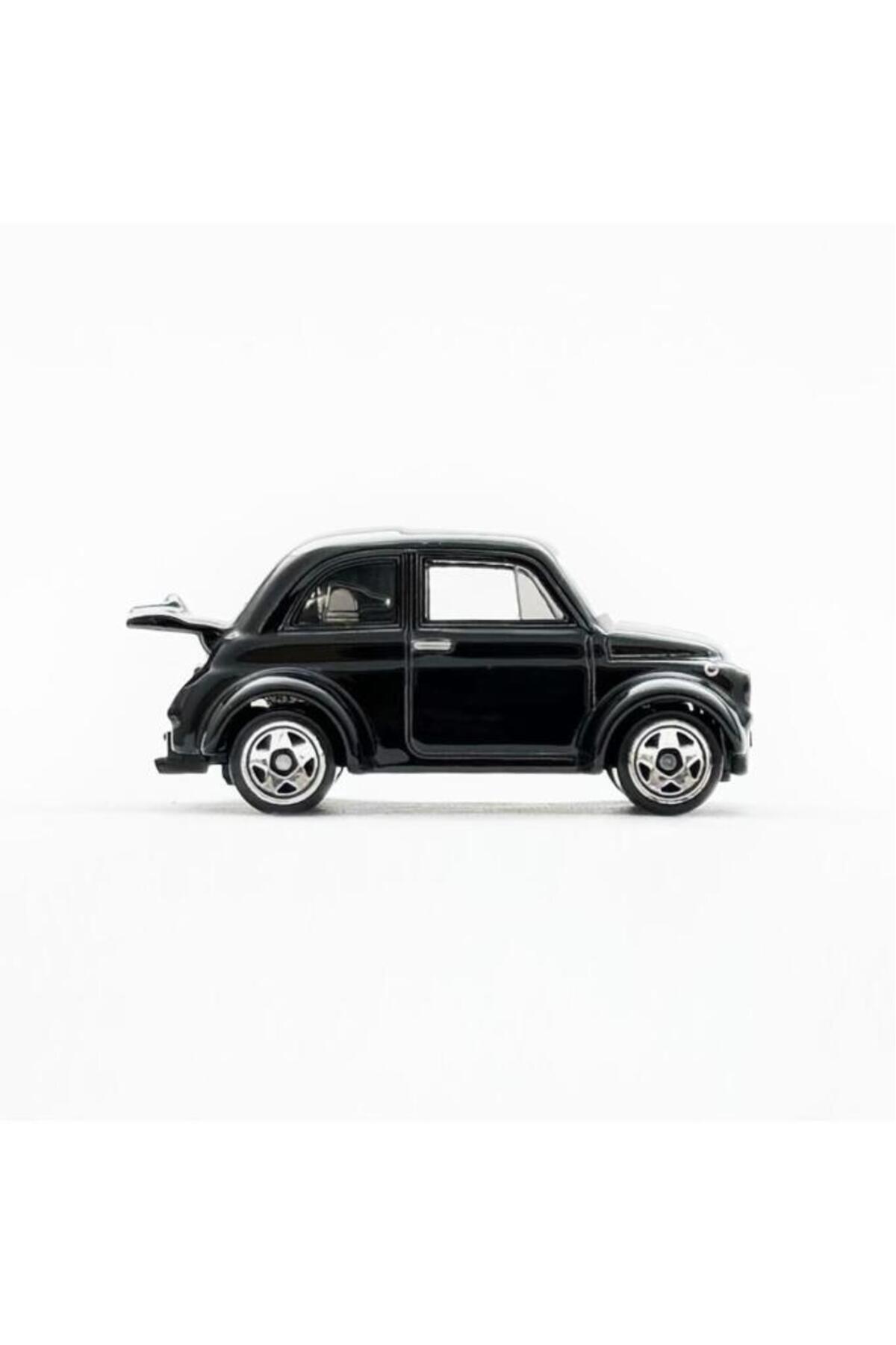 ماشین اسباب بازی سری نقره 60S FIAT 500 D MODIFICADO HRT81 JBY88 هات ویلز اورجینال HOT WHEELS