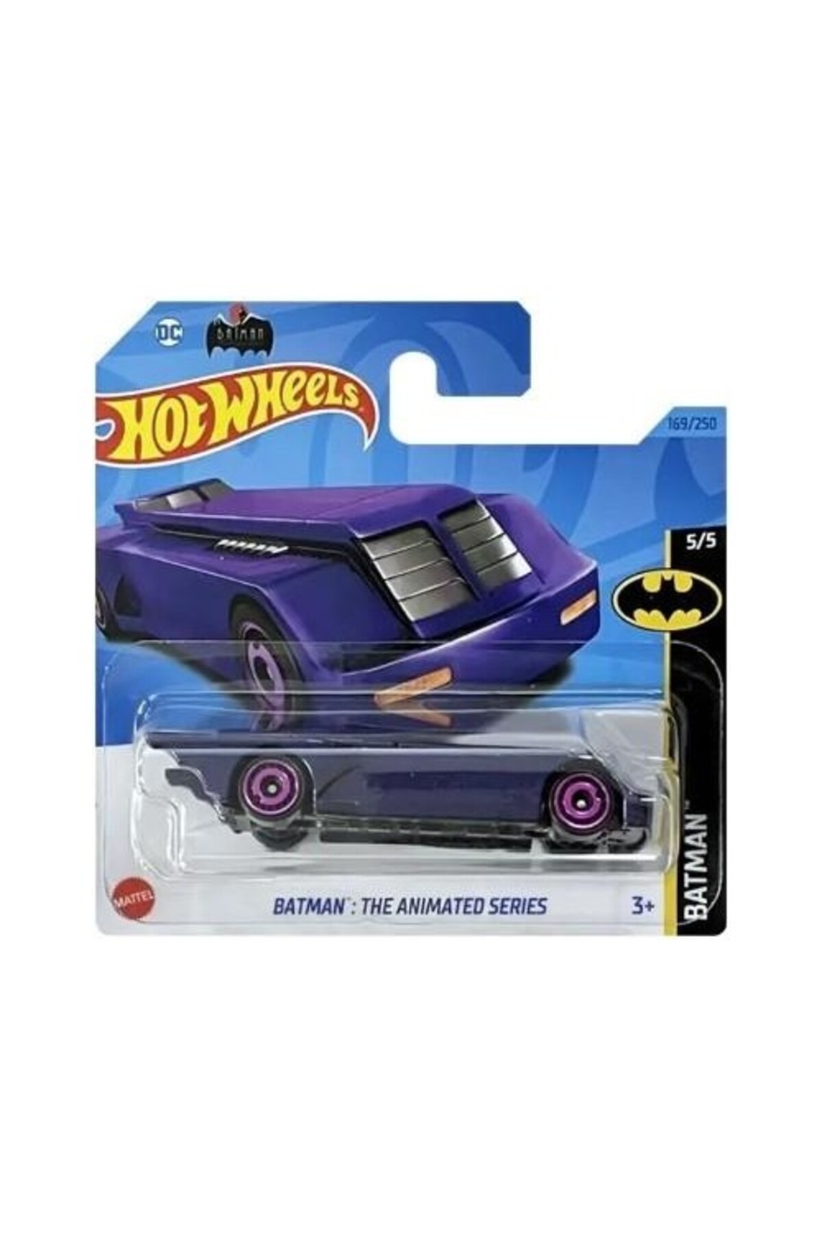ماشین اسباب بازی 1 64 در مقیاس اتومبیل های معمولی HKH00 BATMAN BATMAN: سری انیمیشن هات ویلز اورجینال HOT WHEELS