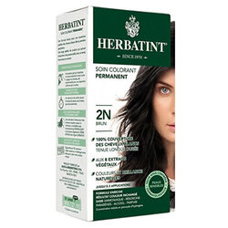 کیت رنگ موی دائمی گیاهی هرباتینت Herbatint مدل 2N Brun، ژل رنگ ۶۰ میلی‌لیتر