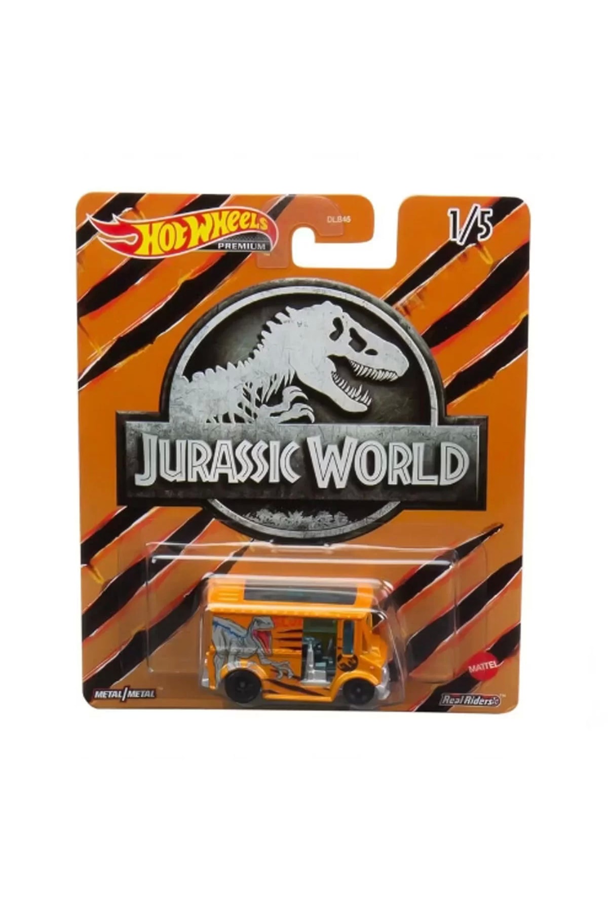 ماشین اسباب بازی جعبه نان پریمیوم JURASSIC WORLD هات ویلز اورجینال HOT WHEELS