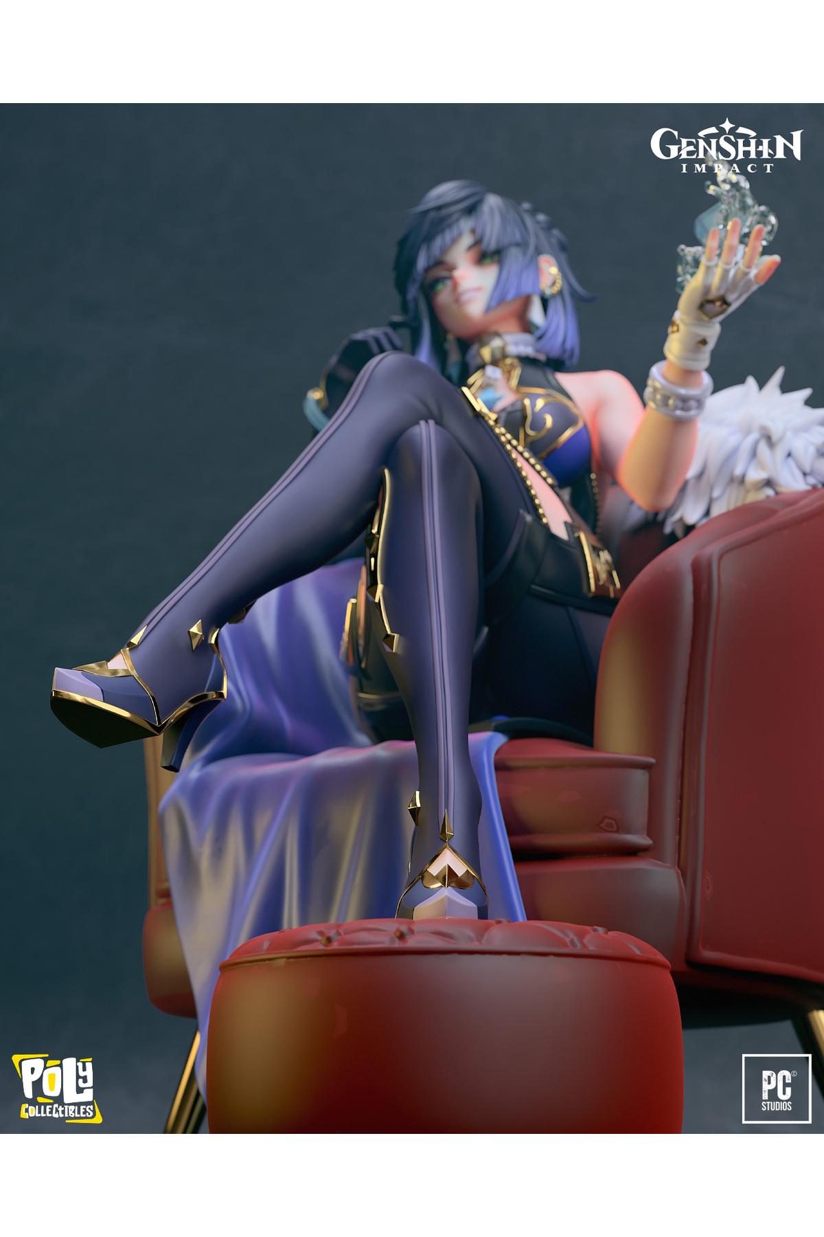 فیگور YELAN COLLECTIBLES FIGUR | 25 سانتی متر از ترکیه Genshin Impact