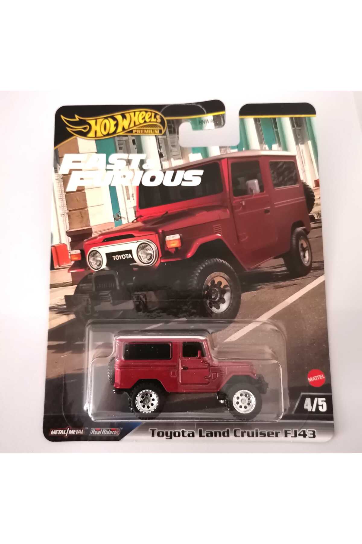 ماشین اسباب بازی تویوتا لندکروزر سریع و خشمگین ممتاز FJ43 HNW46 از ترکیه HOT WHEELS