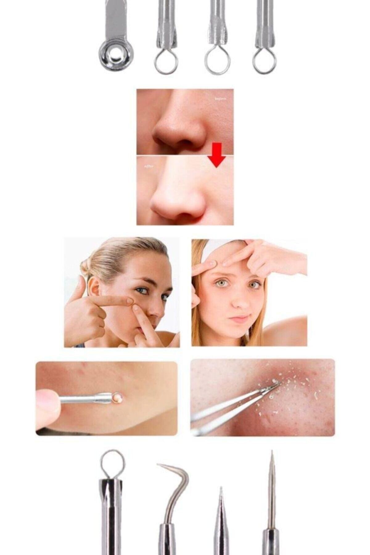 MUJGAN تمیزکاری چهار قطعه ابزار پاکسازی پوست