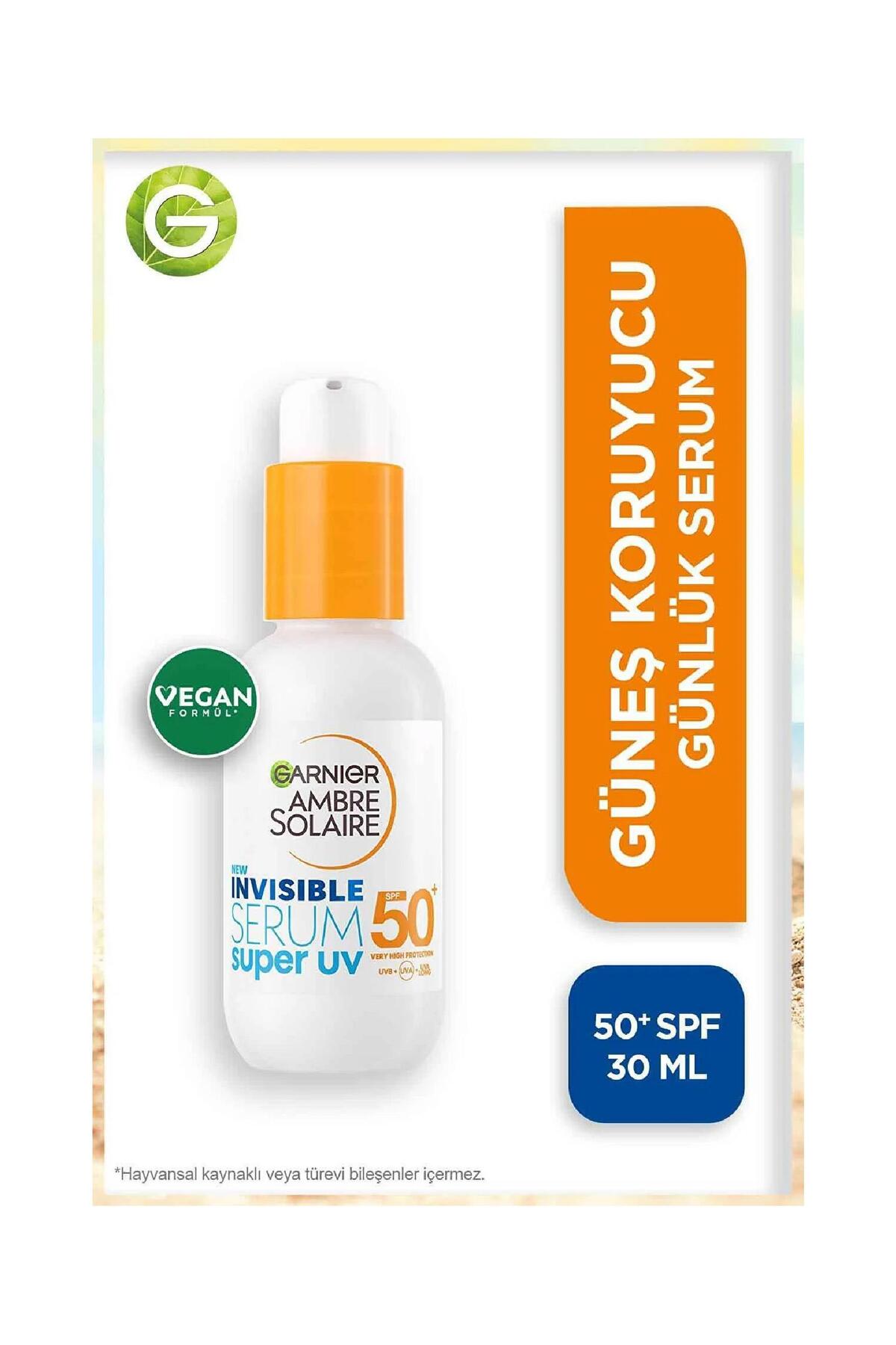 Garnier سرم ضدآفتاب روزانه SPF50+ غیرقابل رویت 30 میلی‌لیتر