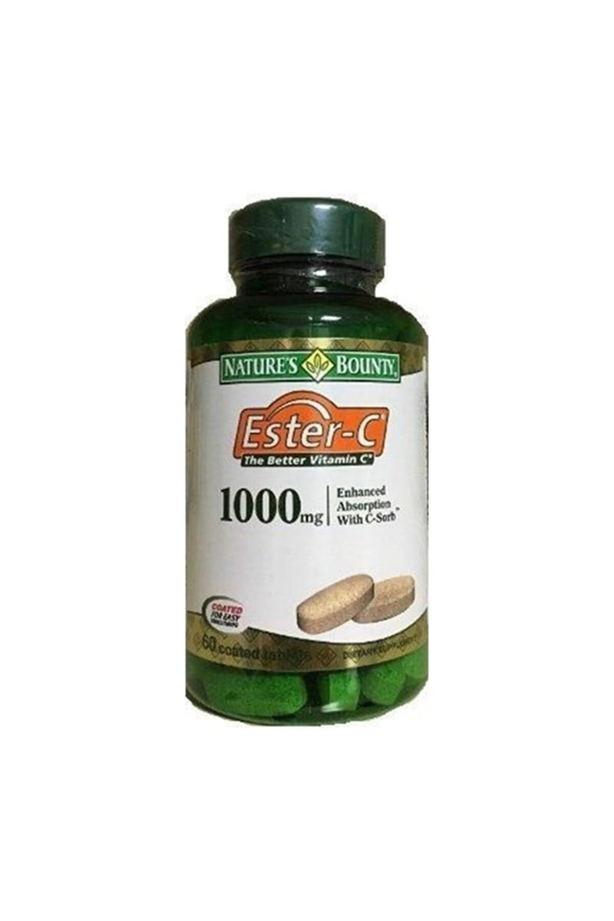 مکمل Ester-C، ۱۰۰۰ میلی‌گرم، ۶۰ قرصی Es Bounty ناتور Natür