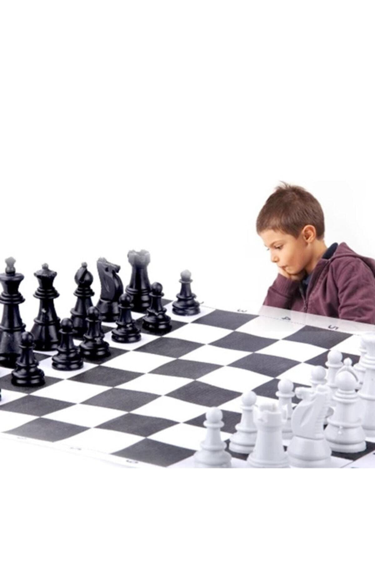 شطرنج ست رول با بند کوله پشتی سایز بزرگ مناسب برای MEB E SCHOOL CHESS Genel Markalar