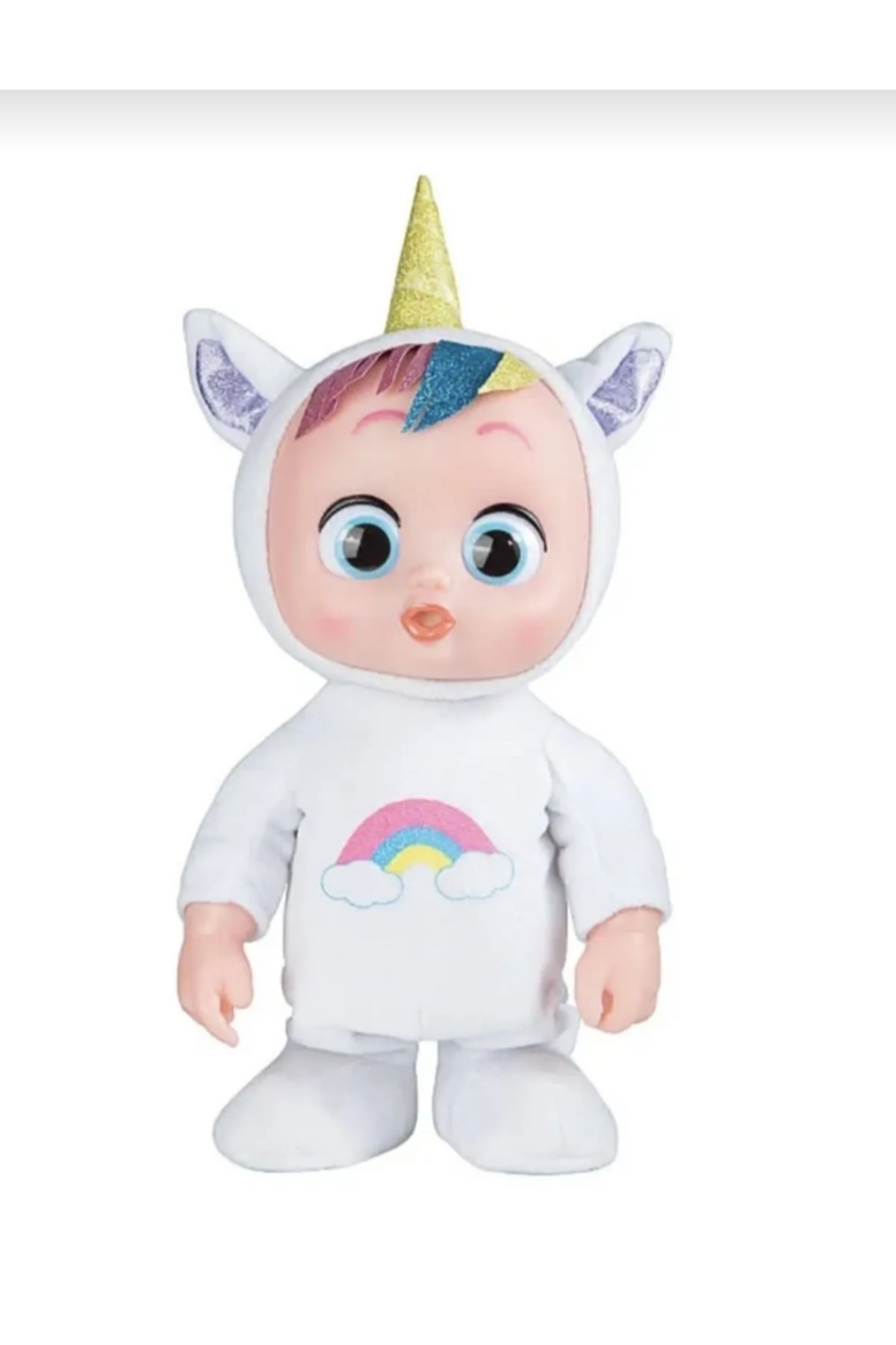 اسباب بازی های پشمی گریه کودک راه رفتن موزیکال باطری پستانک Happy Toys