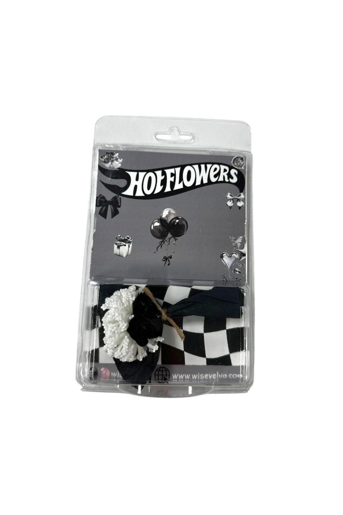 فیگور HOT FLOWERS MINI FLOWER BOUQUET سیاه سفید از ترکیه CNS Concept